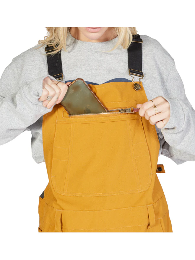 2023 DC Womens Crusade Shell Snow Bib Pants - Image 7
