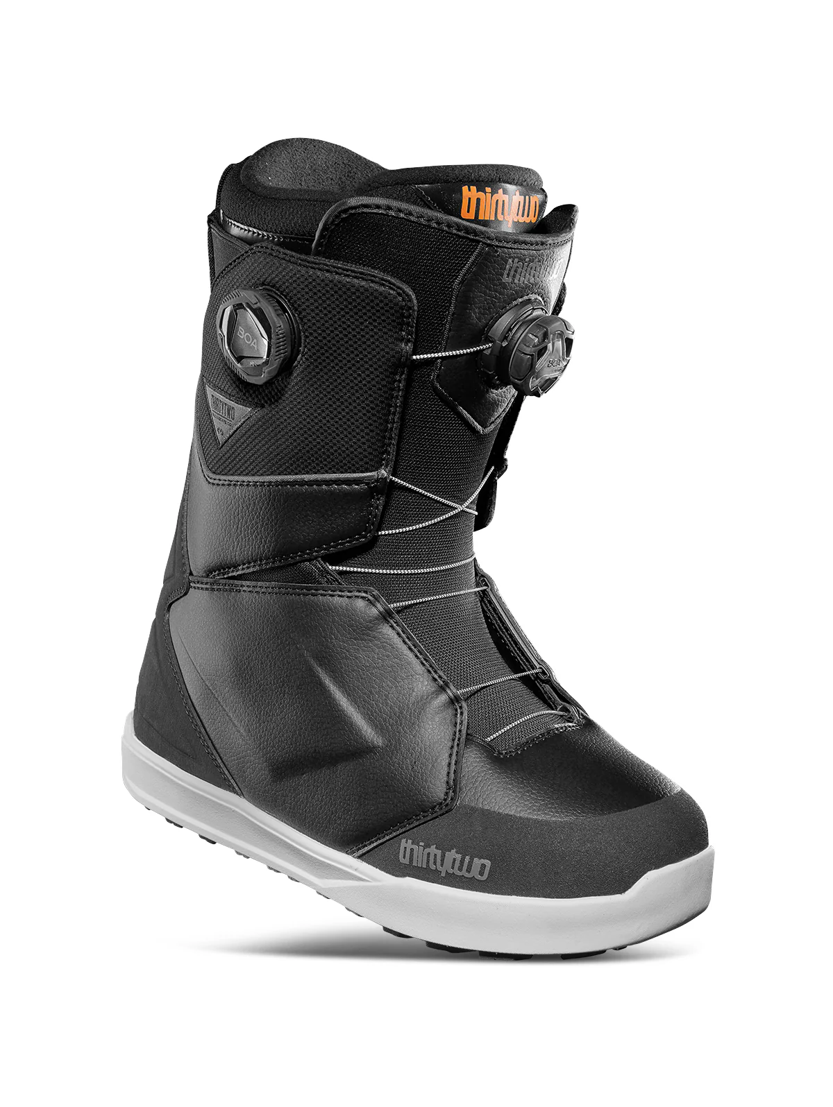 2025 32 Men's Lashed Double BOA Wide Boot - Black / Grey