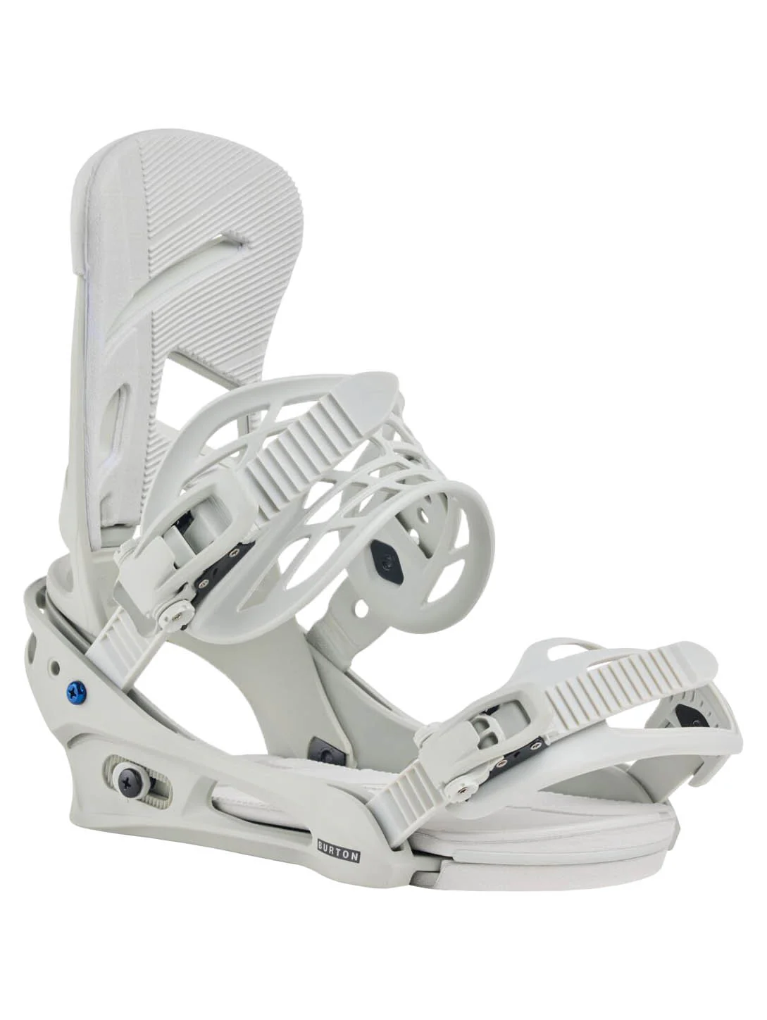 2025 Burton Men's Mission Re:Flex Snowboard Binding - Gray Cloud - Image 2