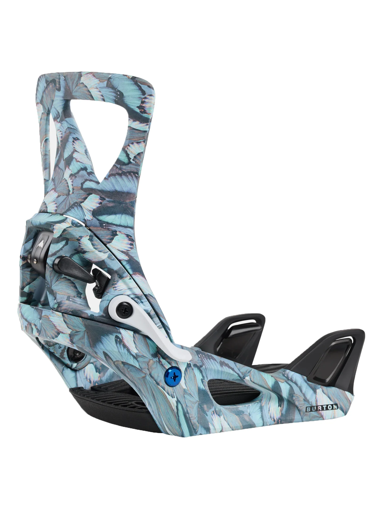 2025 Burton Women's Step On Re:Flex Bindings - Blue Butterflies