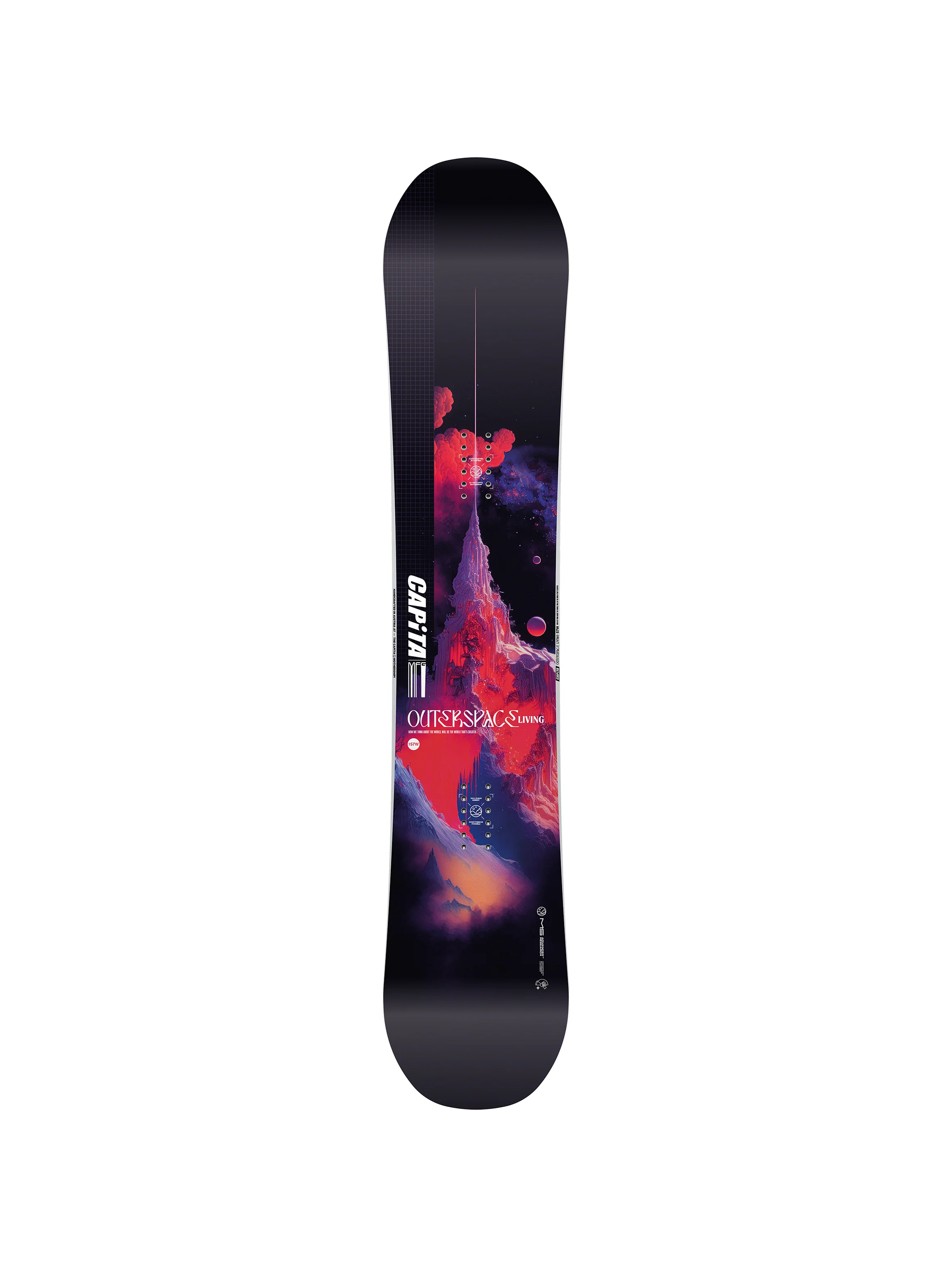 2025 Capita Outerspace Living Wide Snowboard - 157w