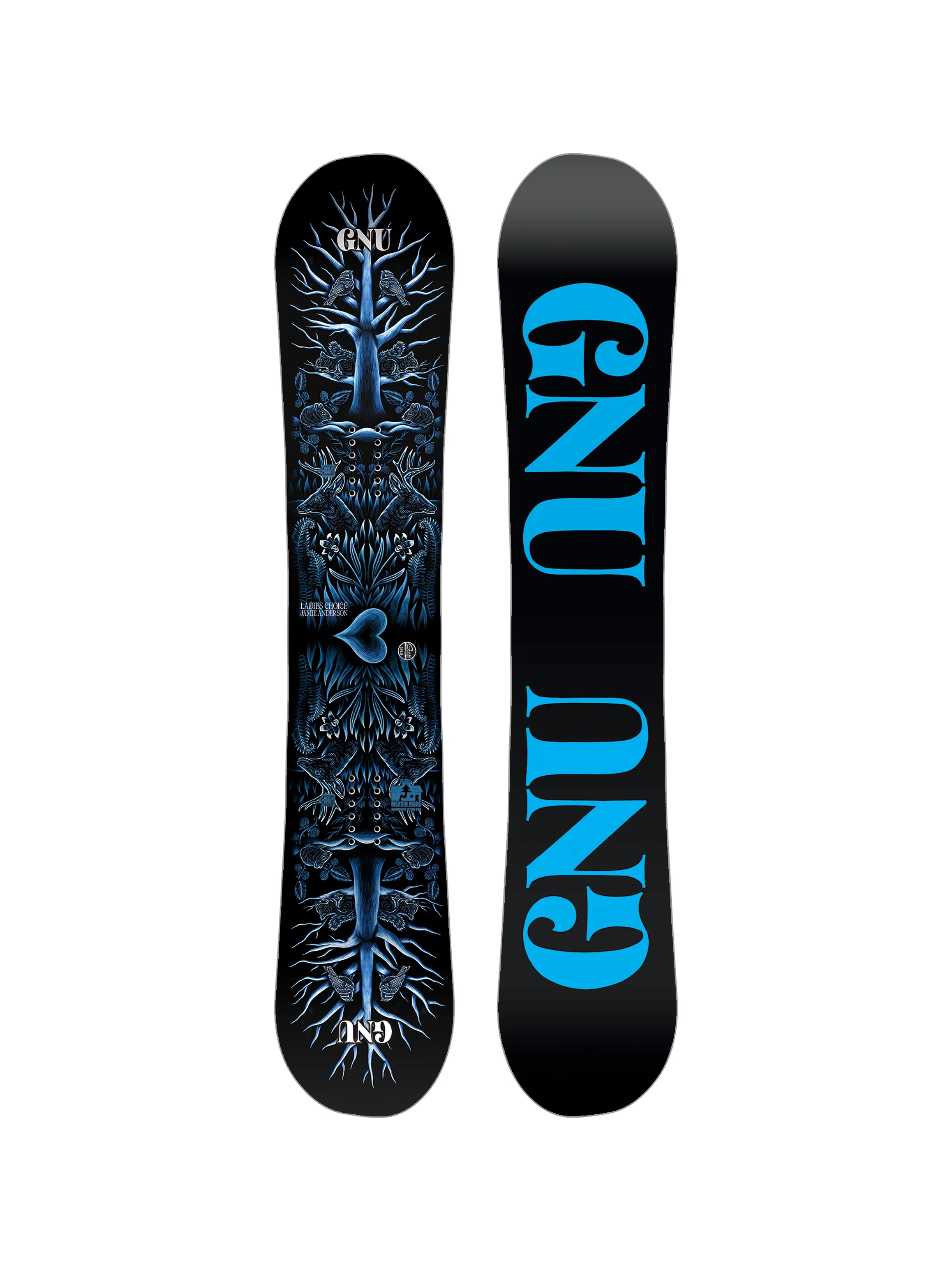2025 Gnu Women's Ladies Choice Snowboard - 148.5cm