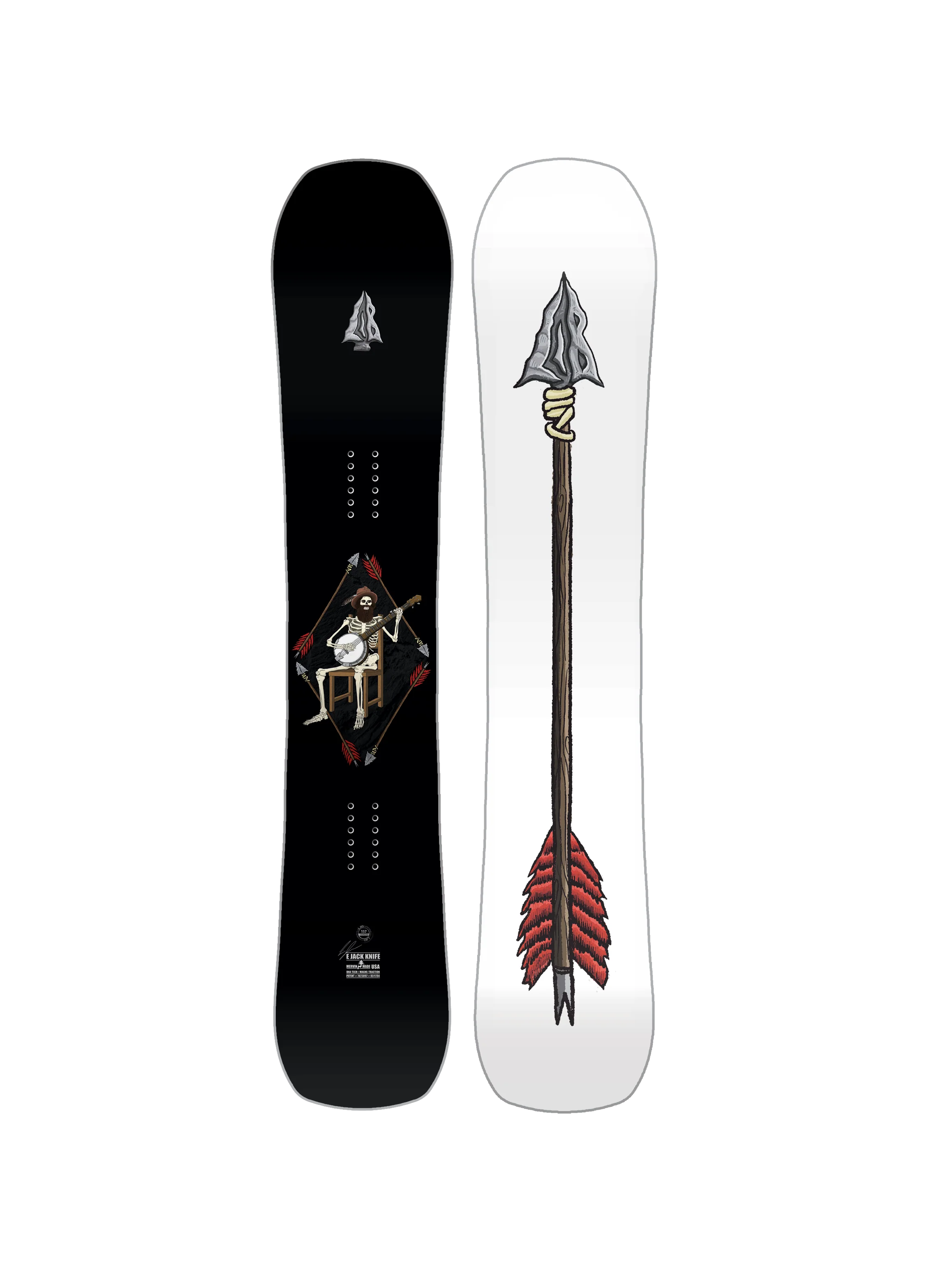 2025 Lib Tech Men's EJack Knife Snowboard - 157cm