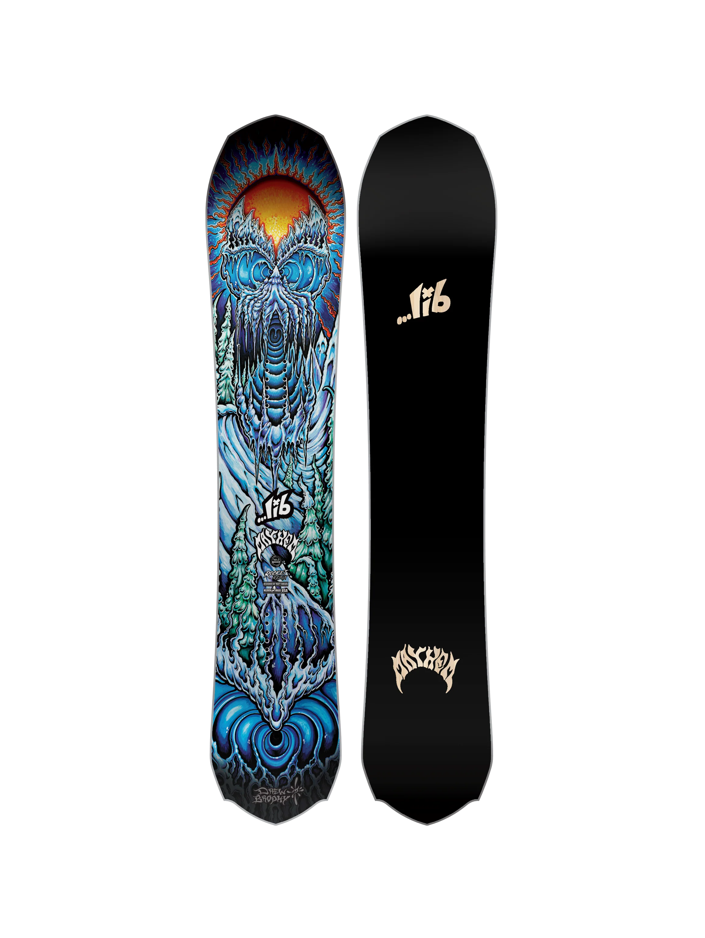 2025 Lib Tech Men's Mayhem Rocket Snowboard - 157.5cm