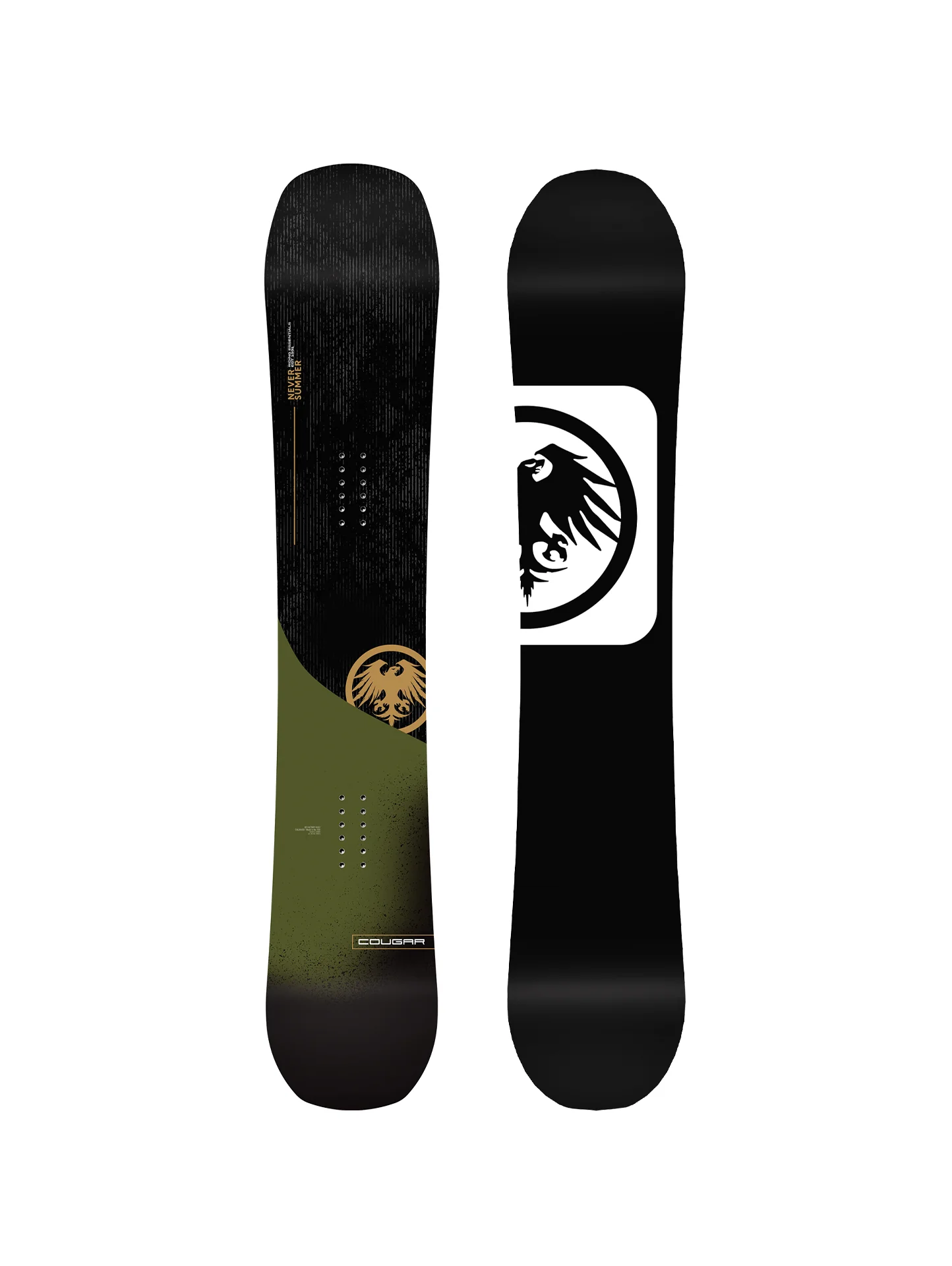 2025 Never Summer Men's Cougar X Snowboard - 157cm Wide