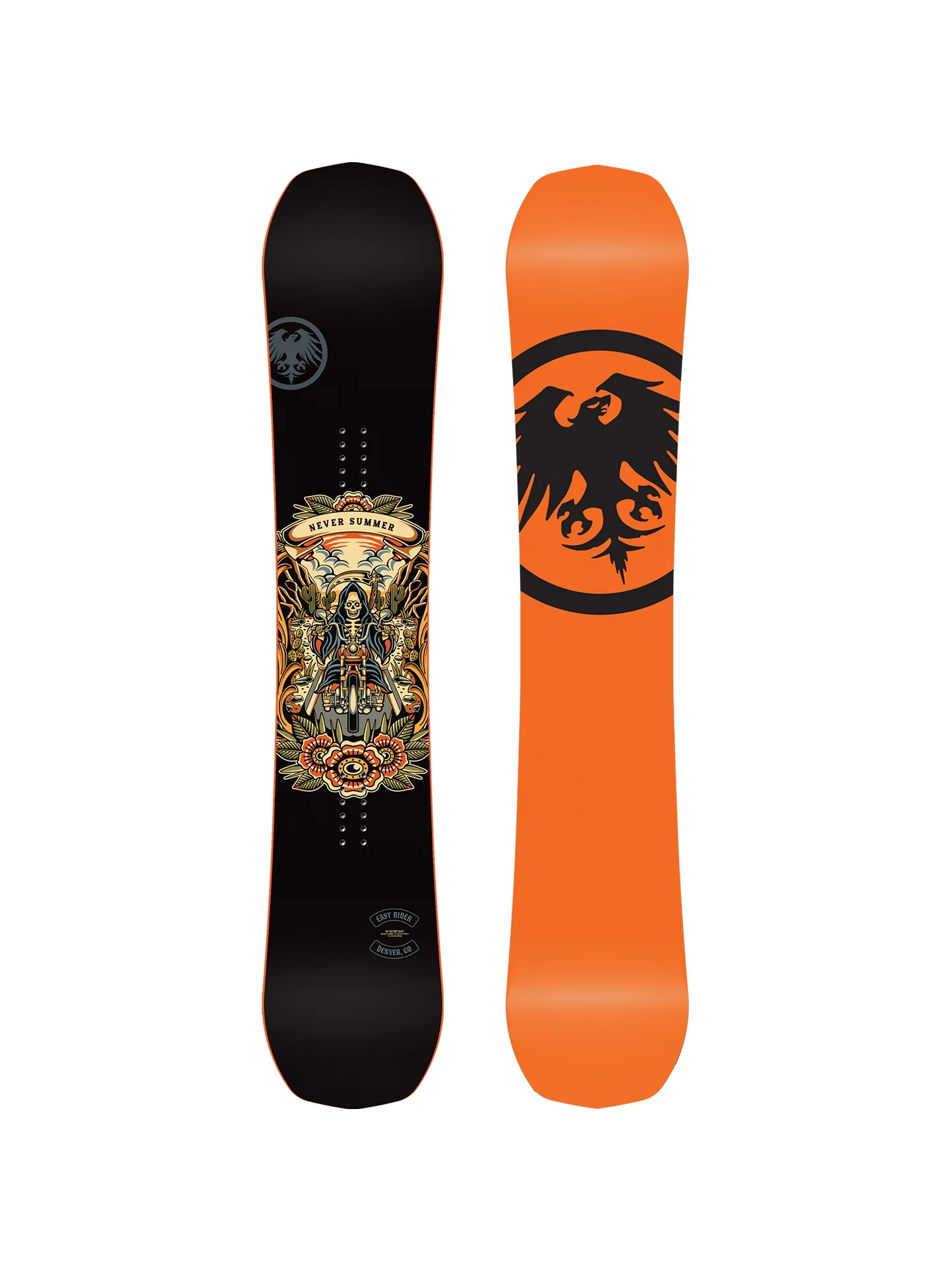 2025 Never Summer Men's Easy Rider Snowboard - 157cm