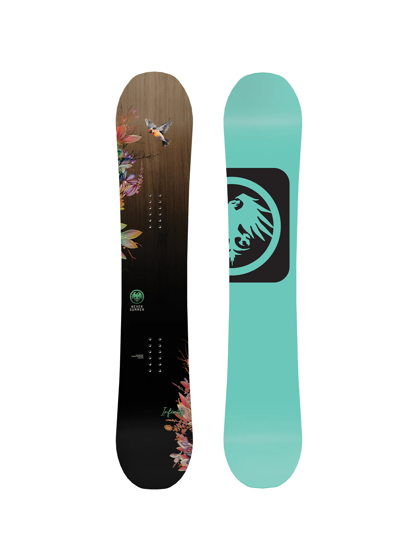 2025 Never Summer Women's Infinity Snowboard - 142cm
