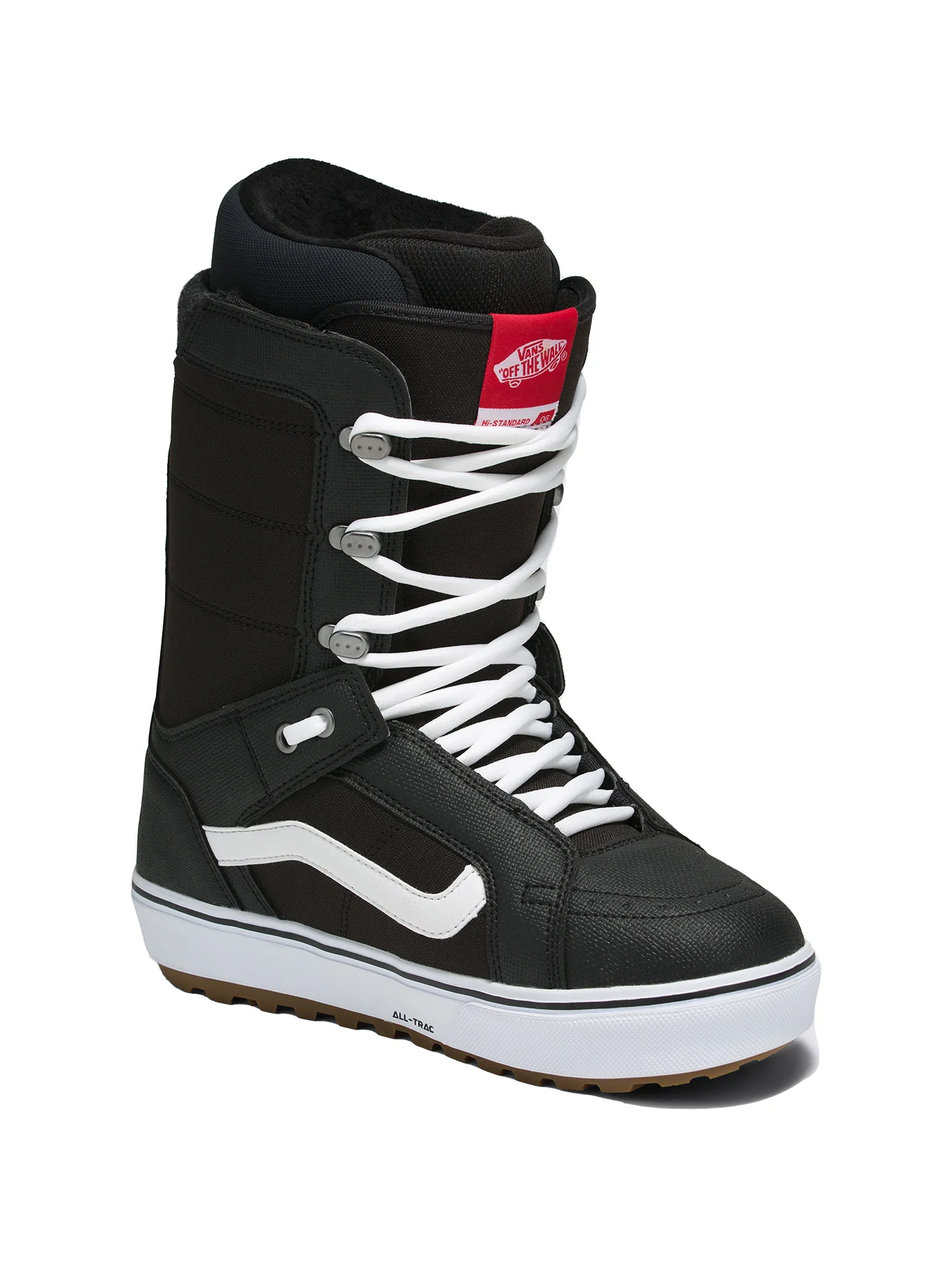 2026 Vans Hi-Standard OG  Men's Snowboard Boot - Black / White - Image 2