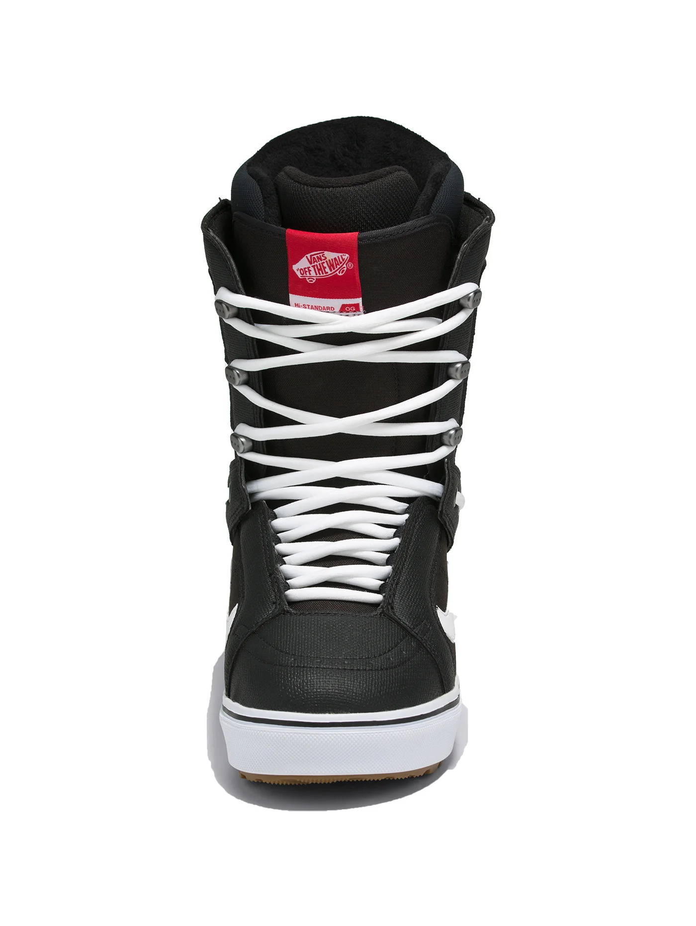 2026 Vans Hi-Standard OG  Men's Snowboard Boot - Black / White - Image 3