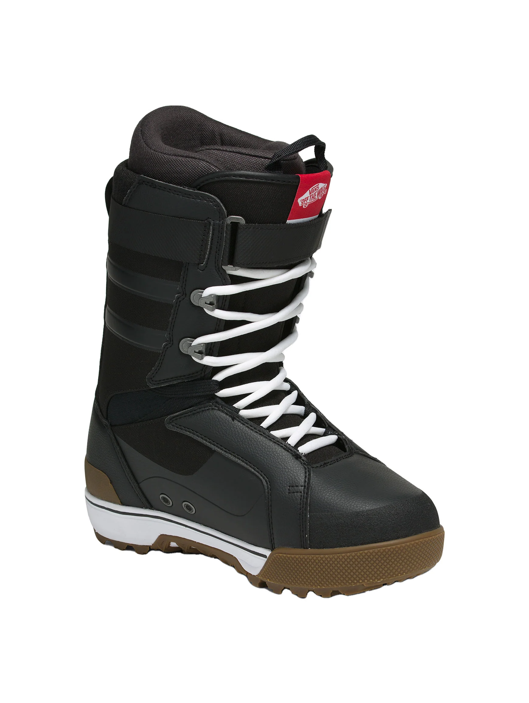 2025 Vans Hi-Standard Pro Men's Snowboard Boot - Black / White - Image 2