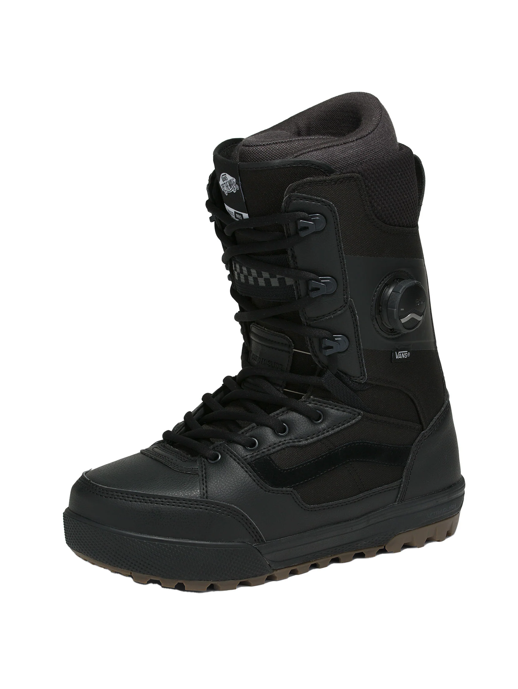 2025 Vans Invado Pro Men's Snowboard Boot - Black / Gum