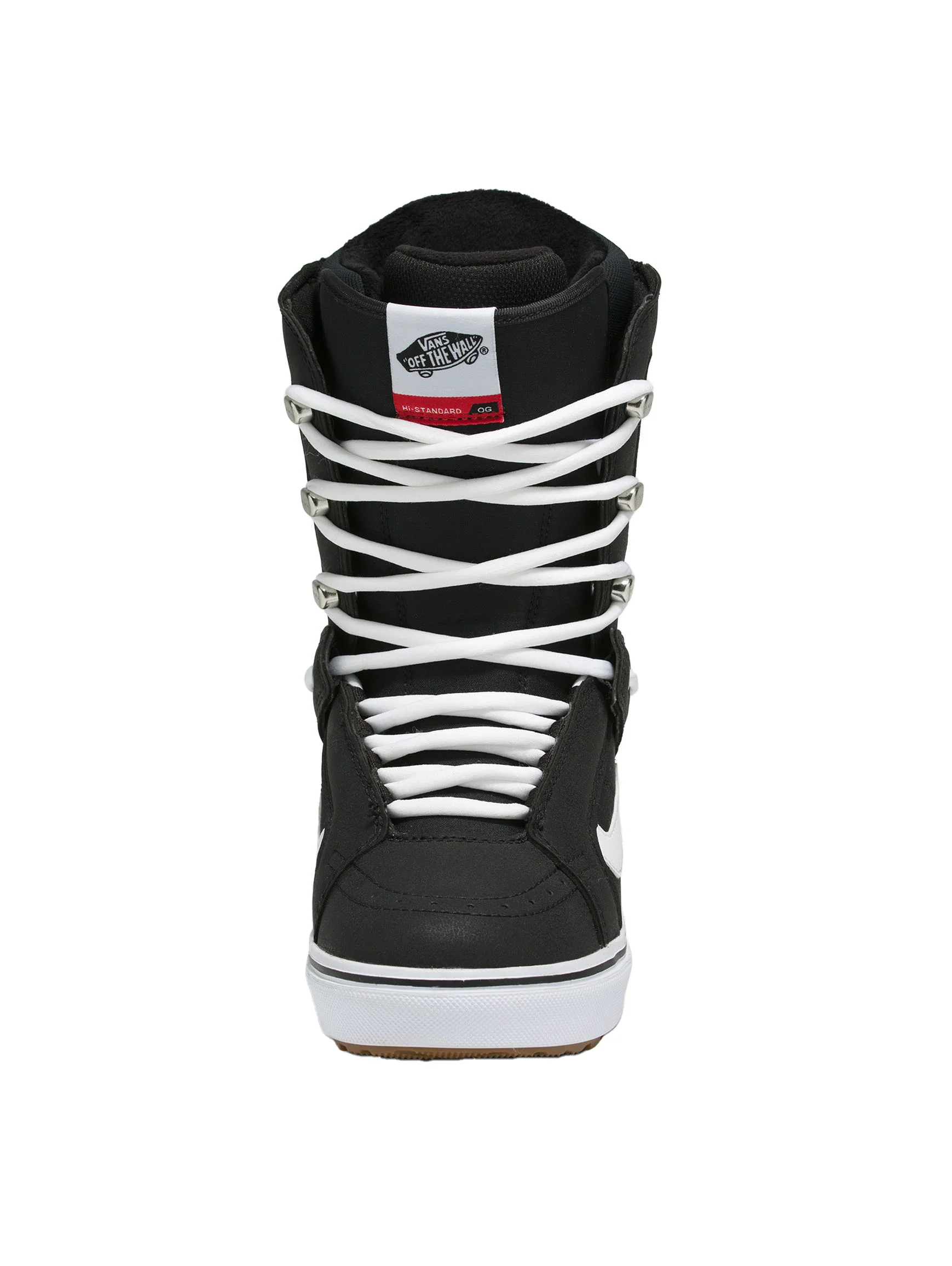 2026 Vans Women's Hi-Standard OG Snowboard Boot - Black / White - Image 3