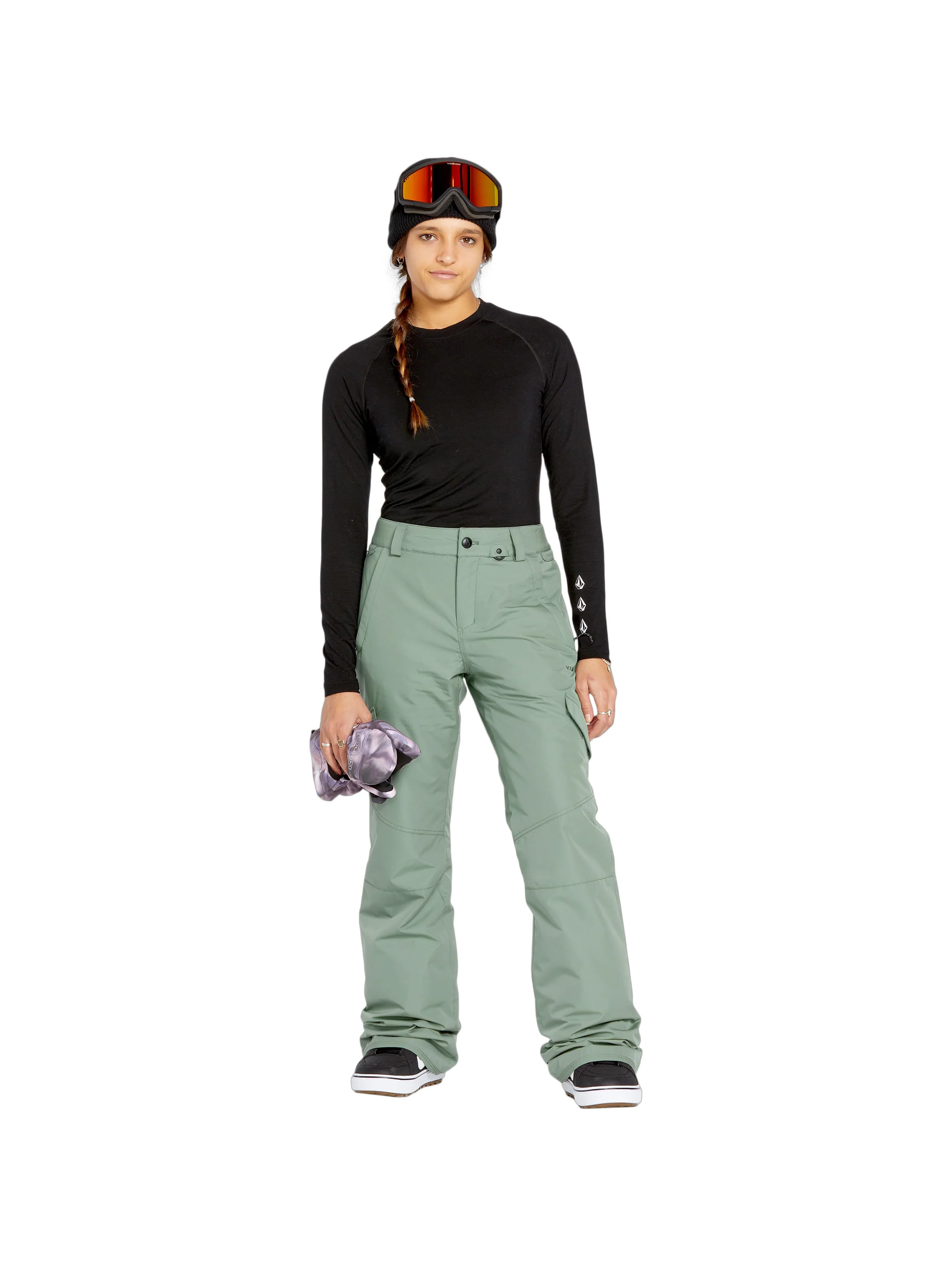 2025 Volcom Bridger Insulated Pant - Lichen Green - Image 3