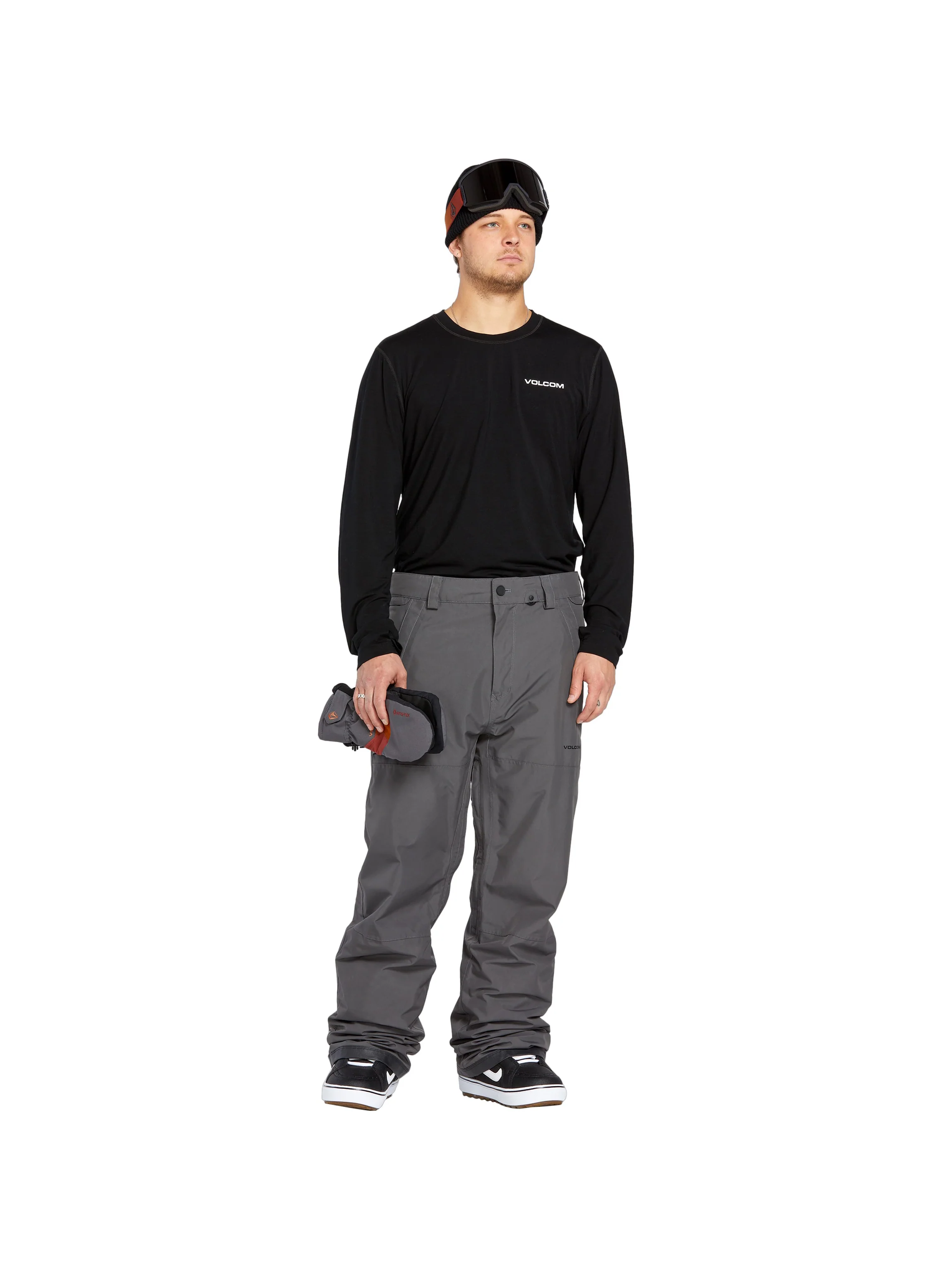 2025 Volcom Dua Gore Tex Pant - Charcoal - Image 3