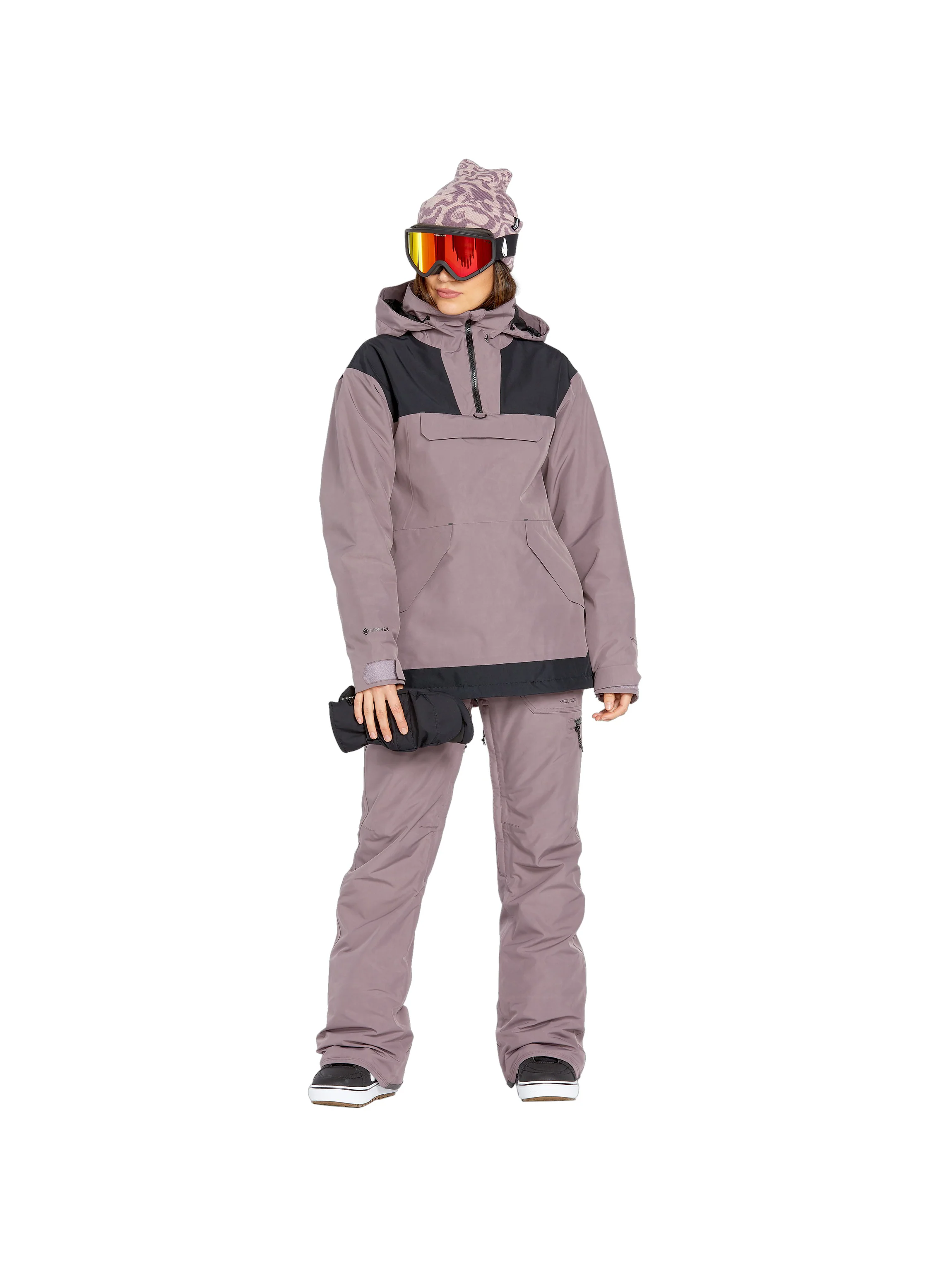2025 Volcom Fern Insulated Gore Tex Pullover - Dusty Lavender - Image 3