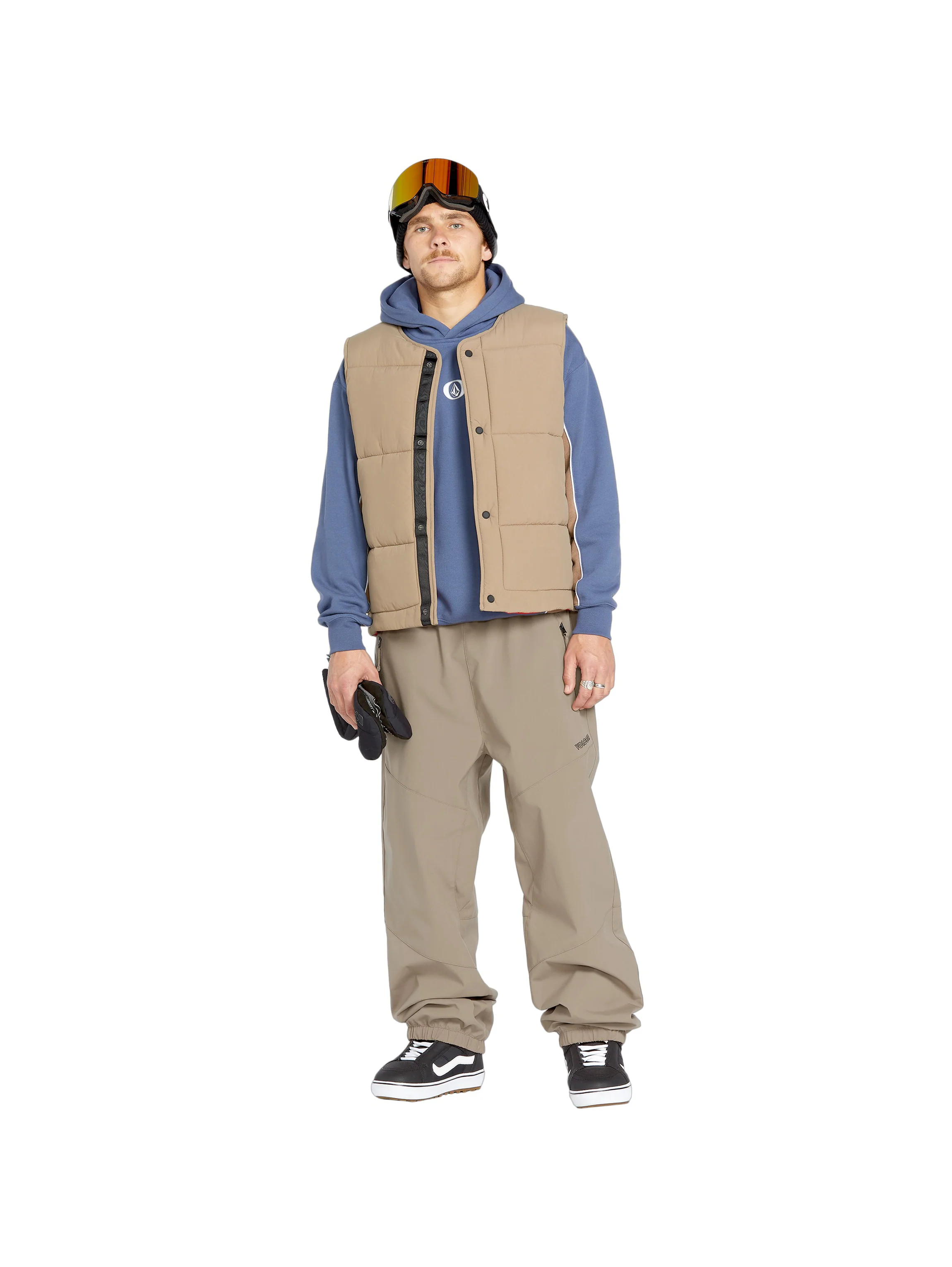 2025 Volcom New Slashslapper Pant - Chestnut Brown - Image 3