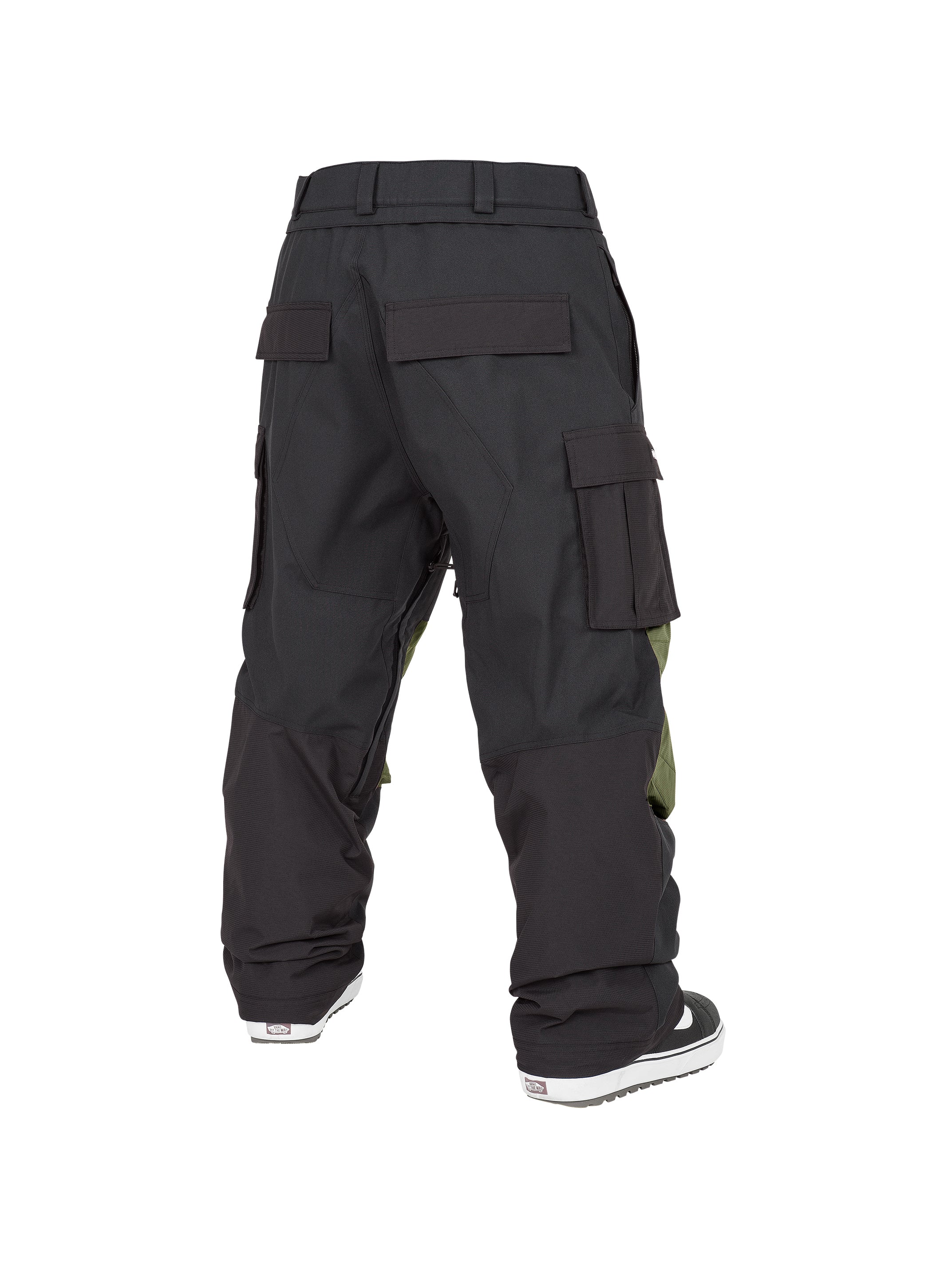 2025 Volcom NWRK Baggy Pant - Black - Image 2