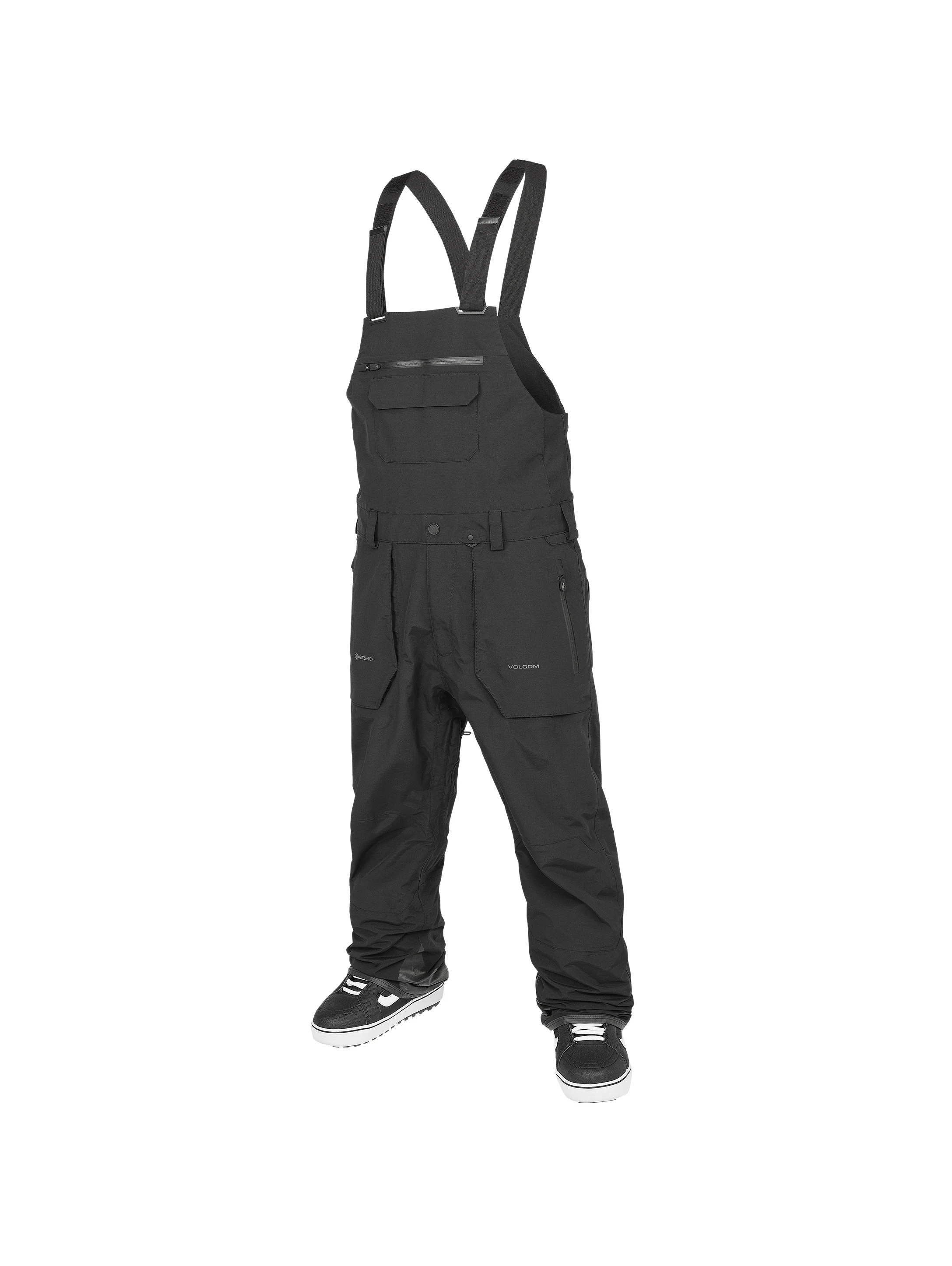 2025 Volcom Rain Gore Tex Bib Overall - Black