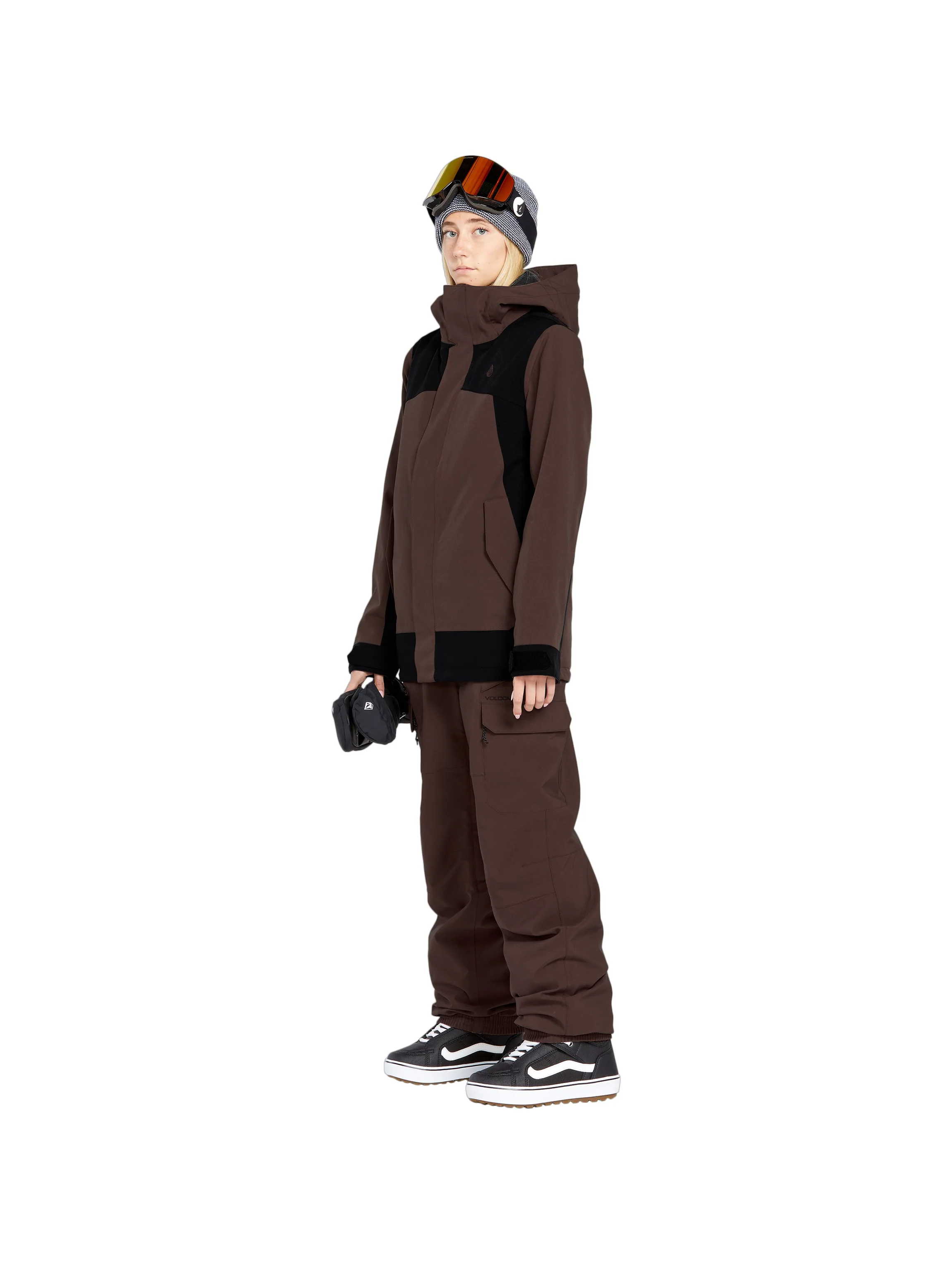 2025 Volcom Stoney Shadow Insulated Jacket - Mahogany - Image 3