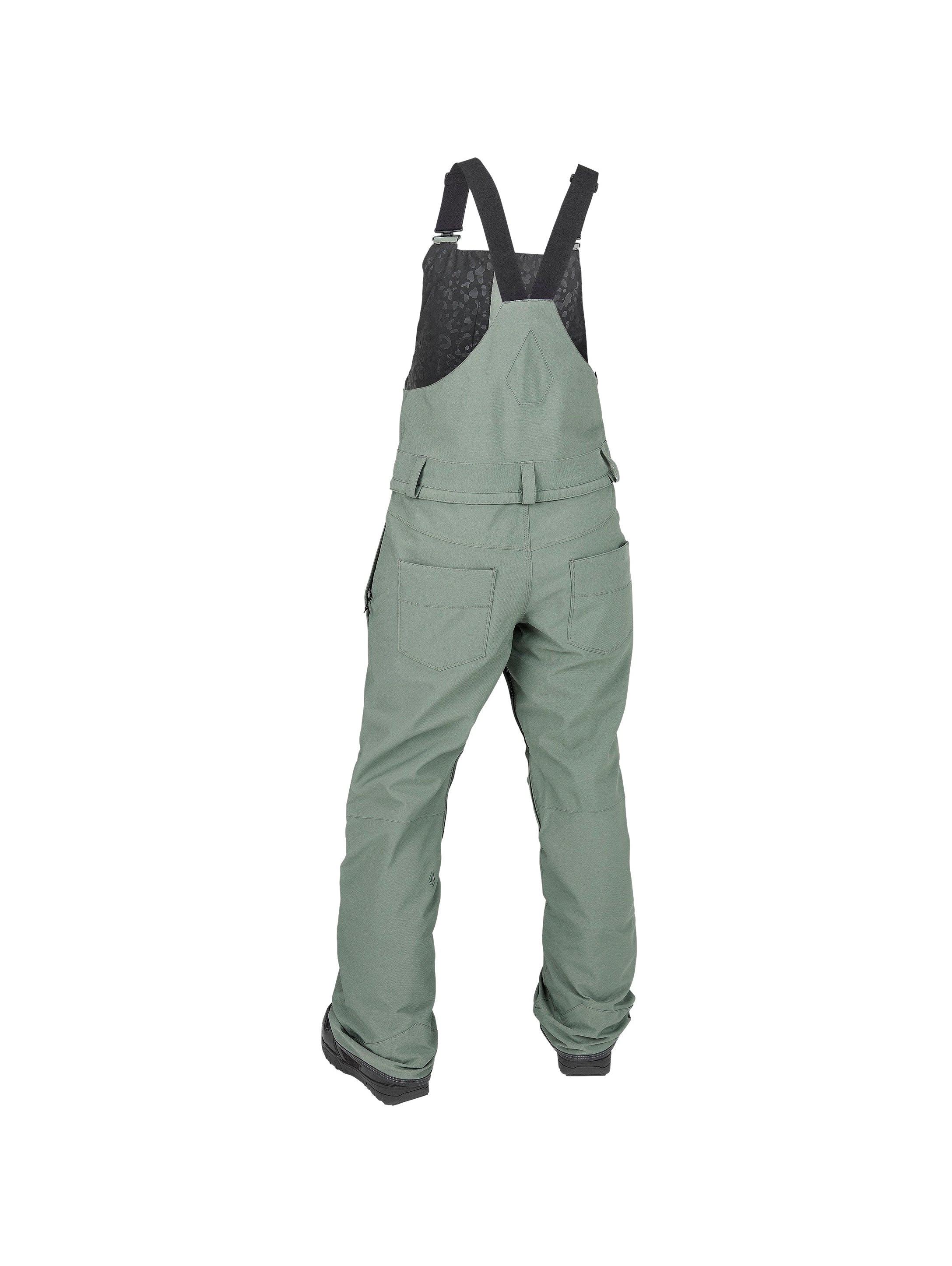 2025 Volcom Swift Bib Overall - Lichen Green - Image 2