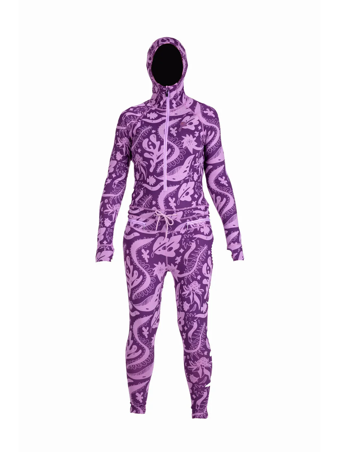 2026 Airblaster Womens Classic Ninja Suit - Blackberry Earth