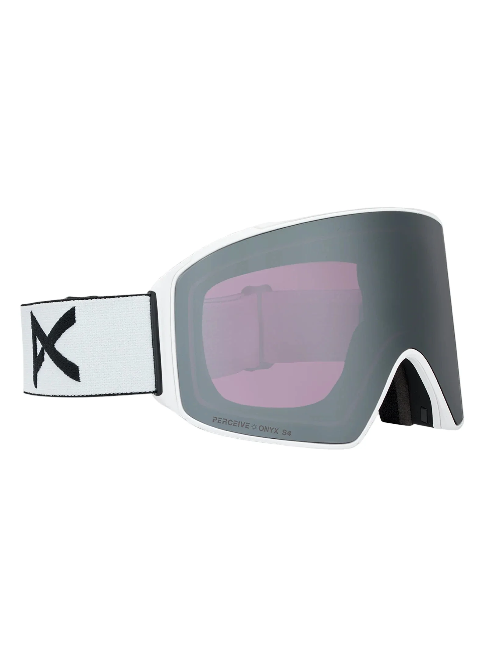 2026 Anon M4 Goggles - Cylindrical White / Prcv Sun - Image 2