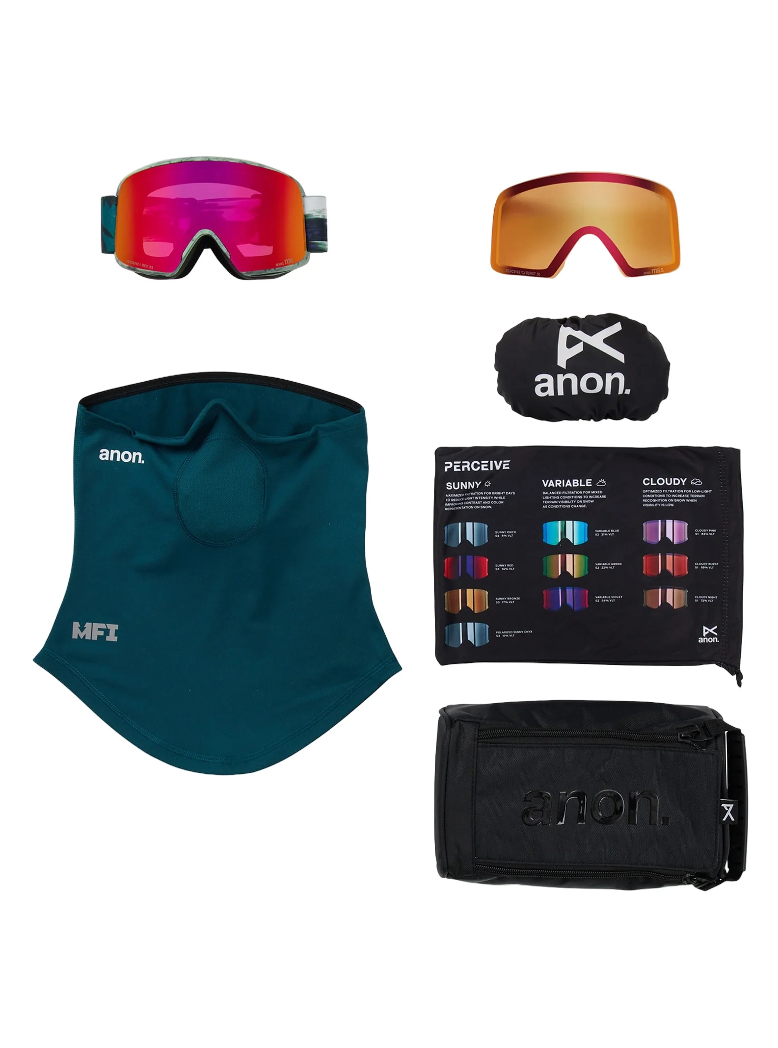 2026 Anon M6 Goggles - Family Tree - Image 6