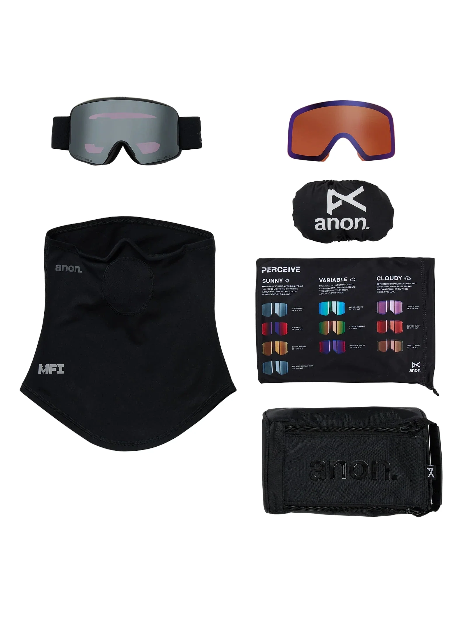 2026 Anon M6 Goggles - Smoke - Image 6
