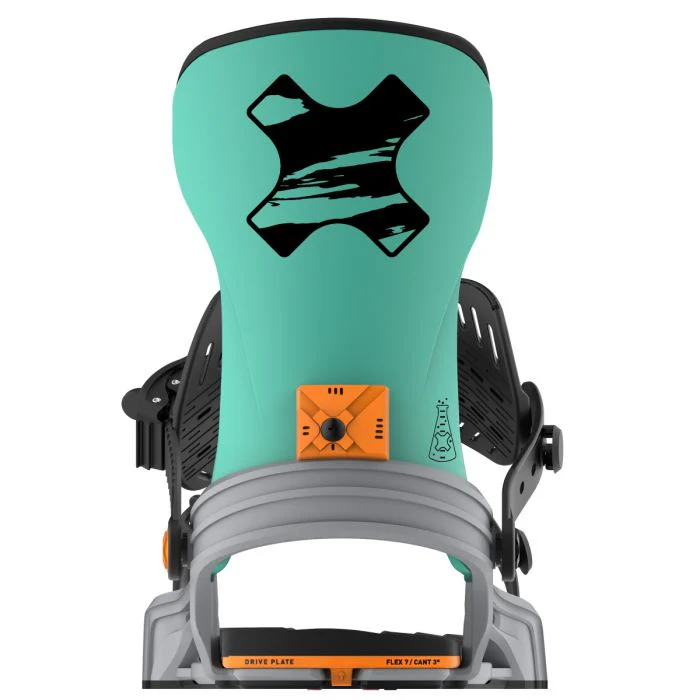 2026 Bent Metal Axtion Binding - Grey / Green