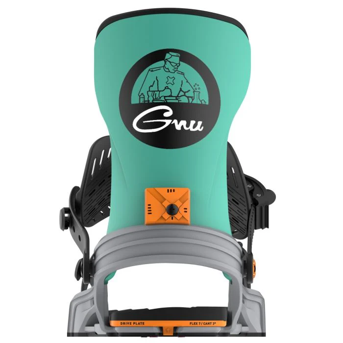 2026 Bent Metal Axtion Binding - Grey / Green - Image 2