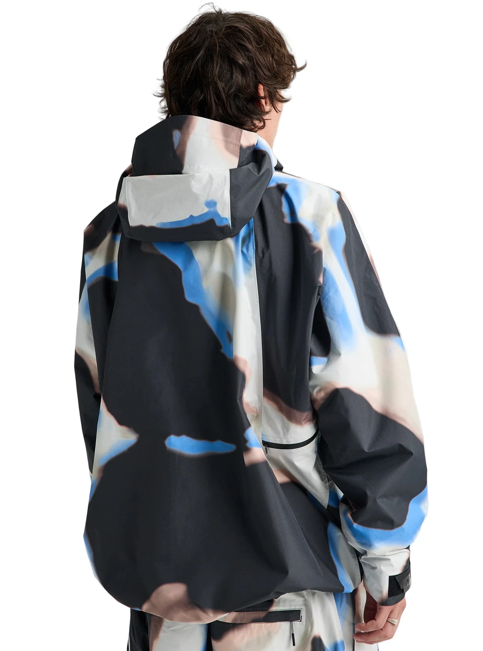 2026 Burton AG Flyrail Gore-Tex 2L Jacket - Large Acidic Watercolor - Image 3