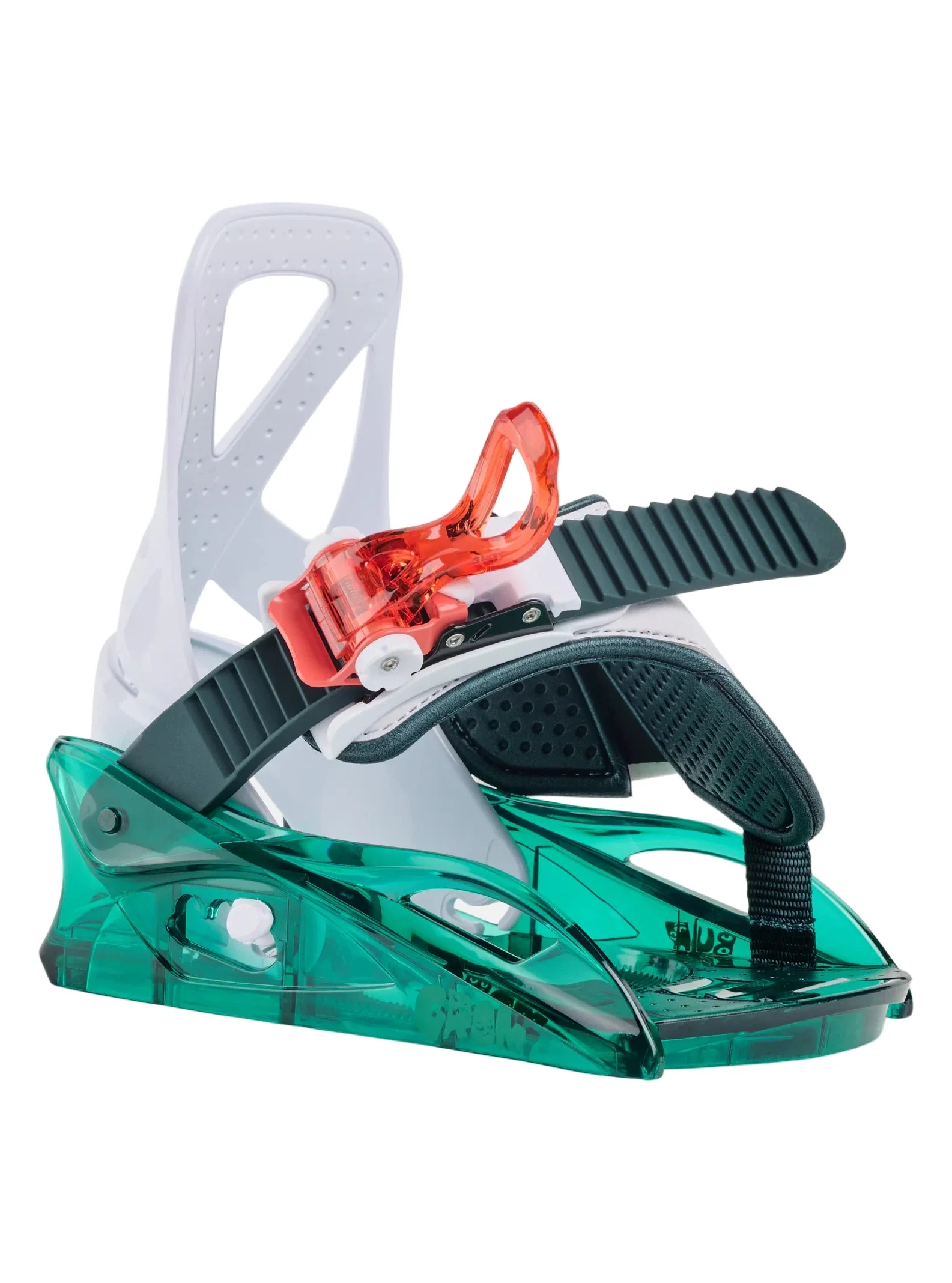 2026 Burton Kid's Mini Grom Binding - Green / Multi - Image 2