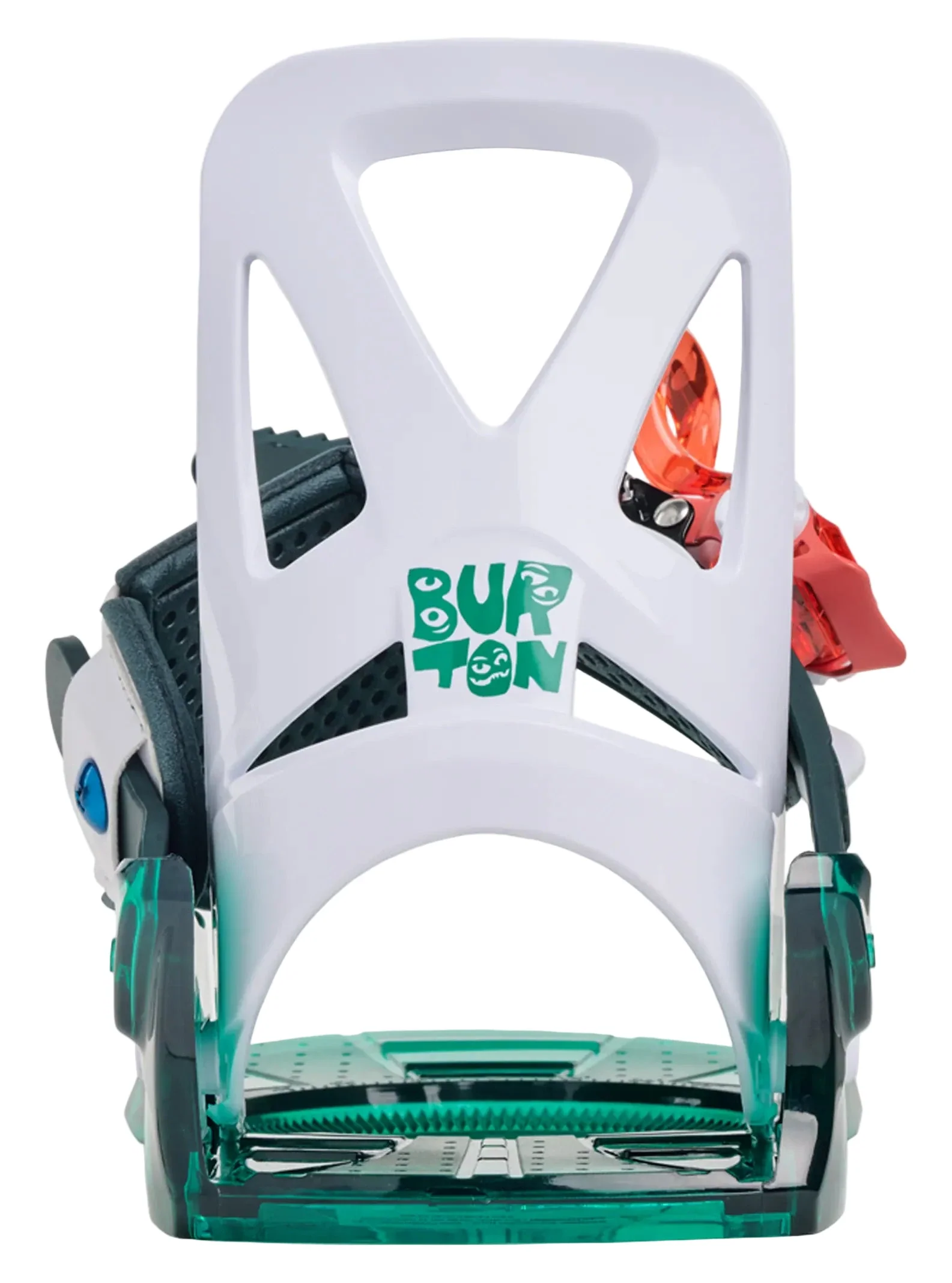 2026 Burton Kid's Mini Grom Binding - Green / Multi - Image 4