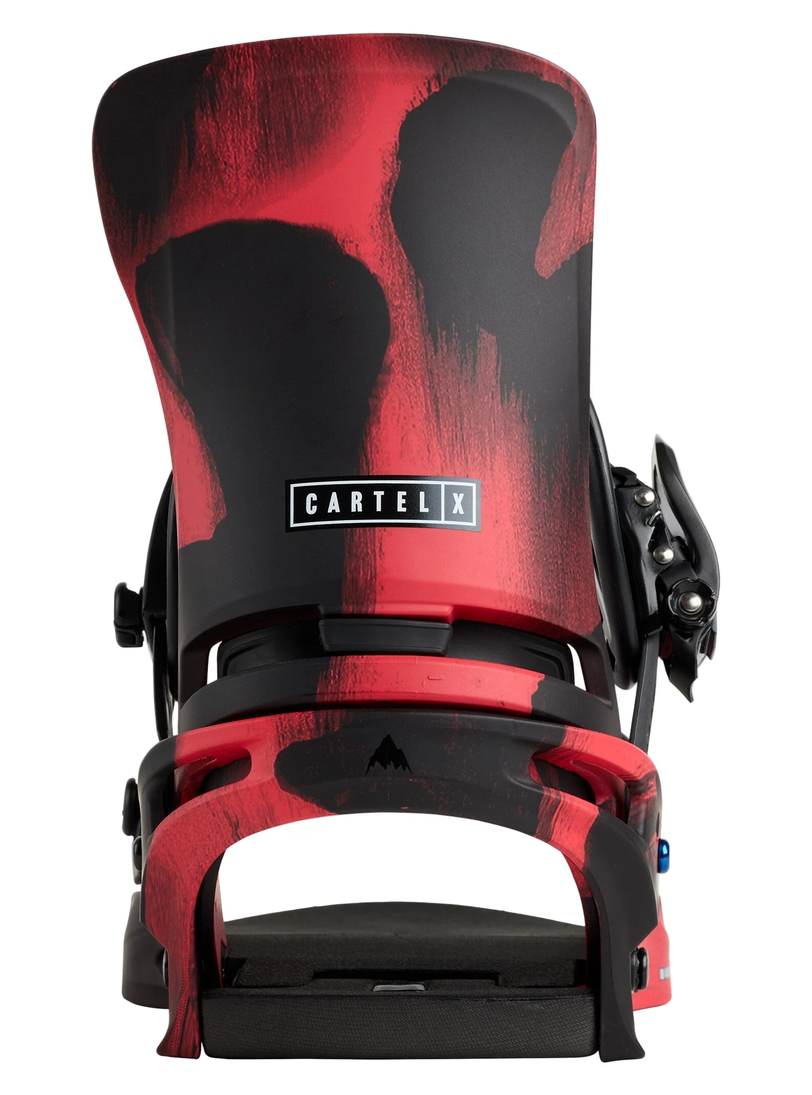 2026 Burton Men's Cartel X Re:Flex Binding - Black / Red - Image 4