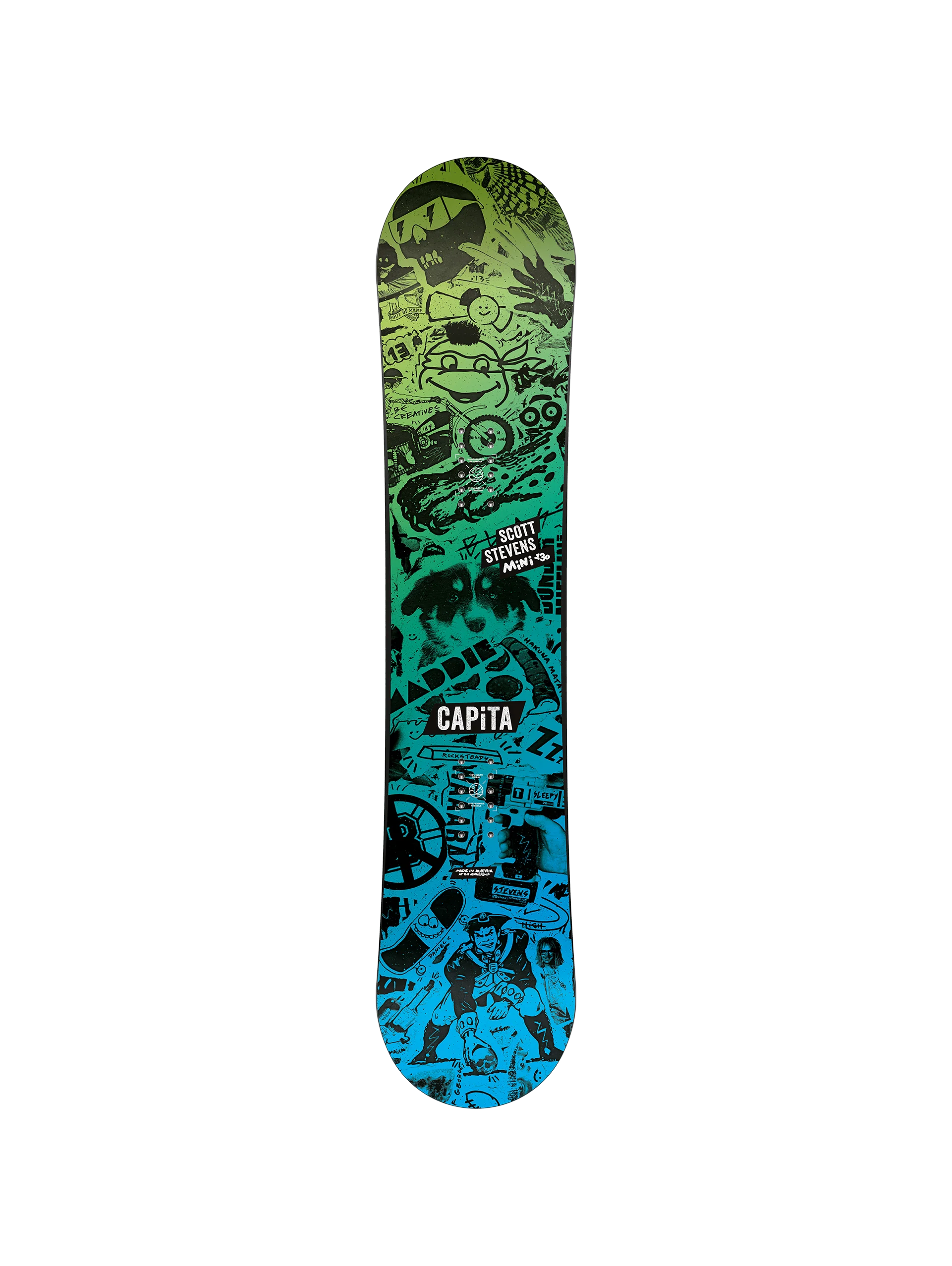2026 Capita Scott Stevens Mini Snowboard - 130cm
