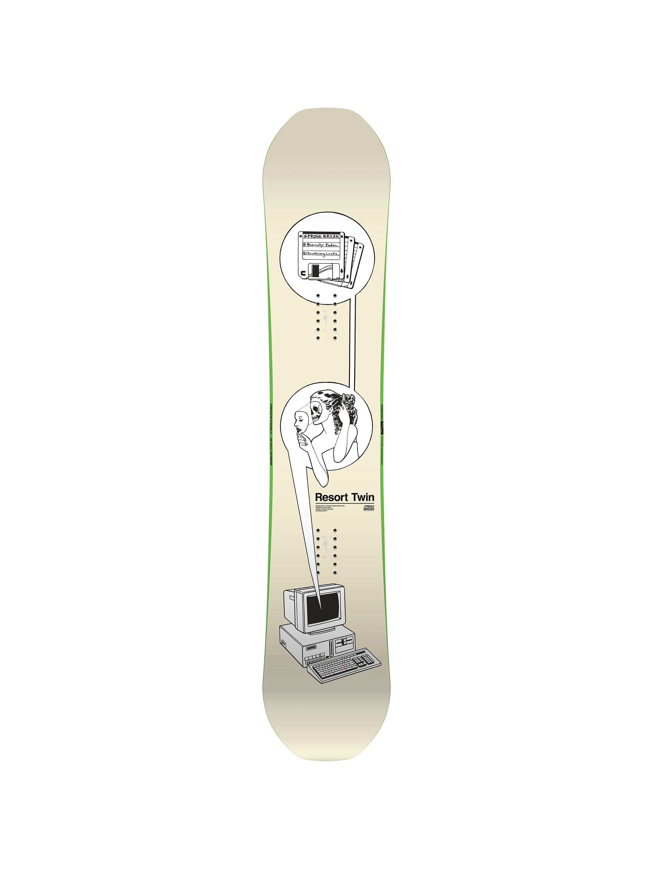 2026 Capita Spring Break Resort Twin Snowboard - 154cm