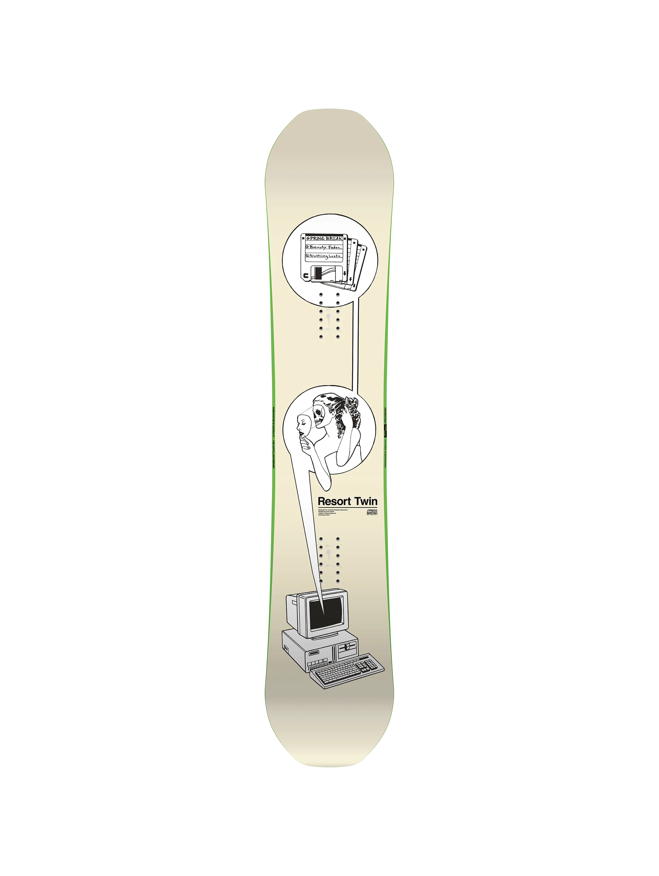 2026 Capita Spring Break Resort Twin Snowboard - 156cm