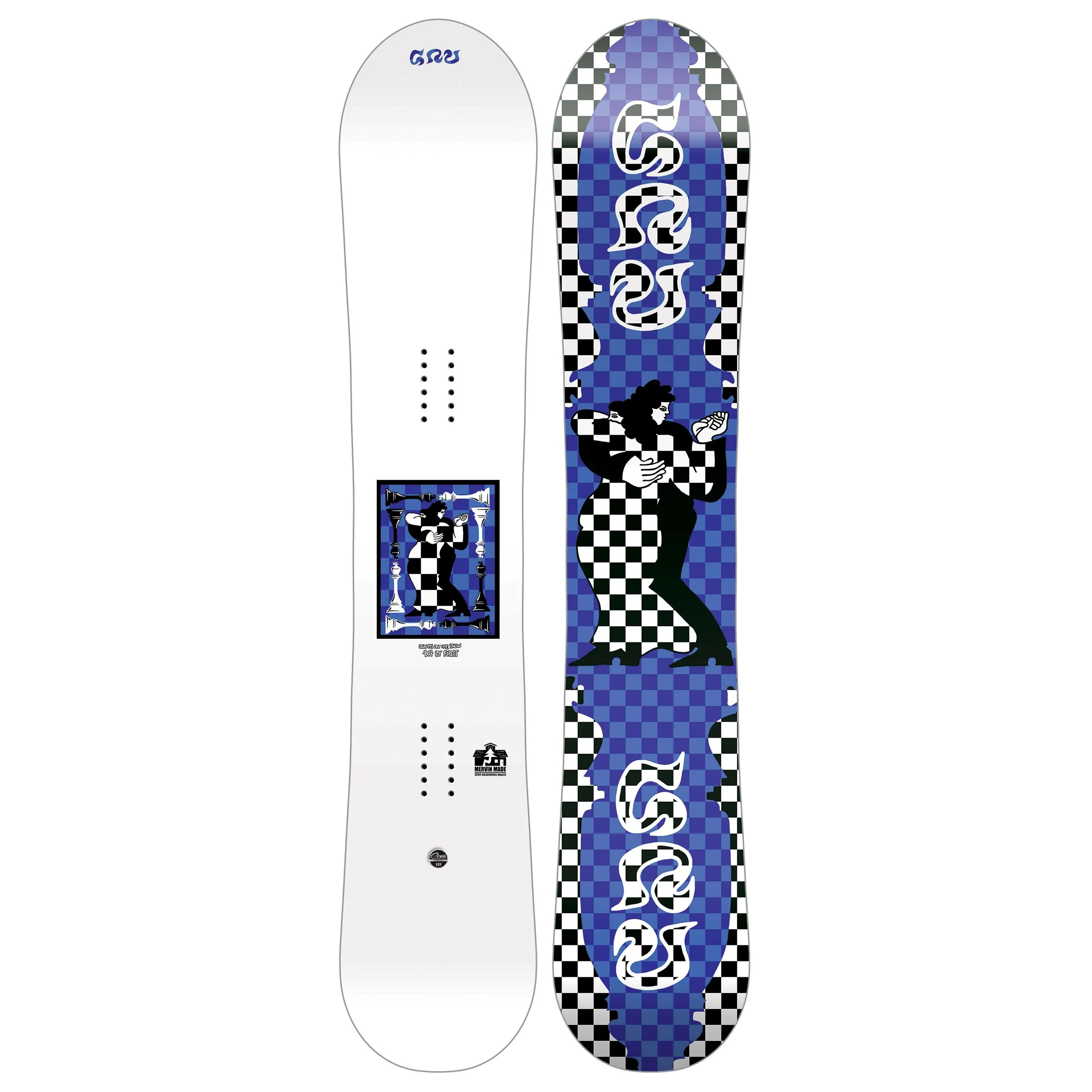 2026 Gnu 4x4 Snowboard - 157cm