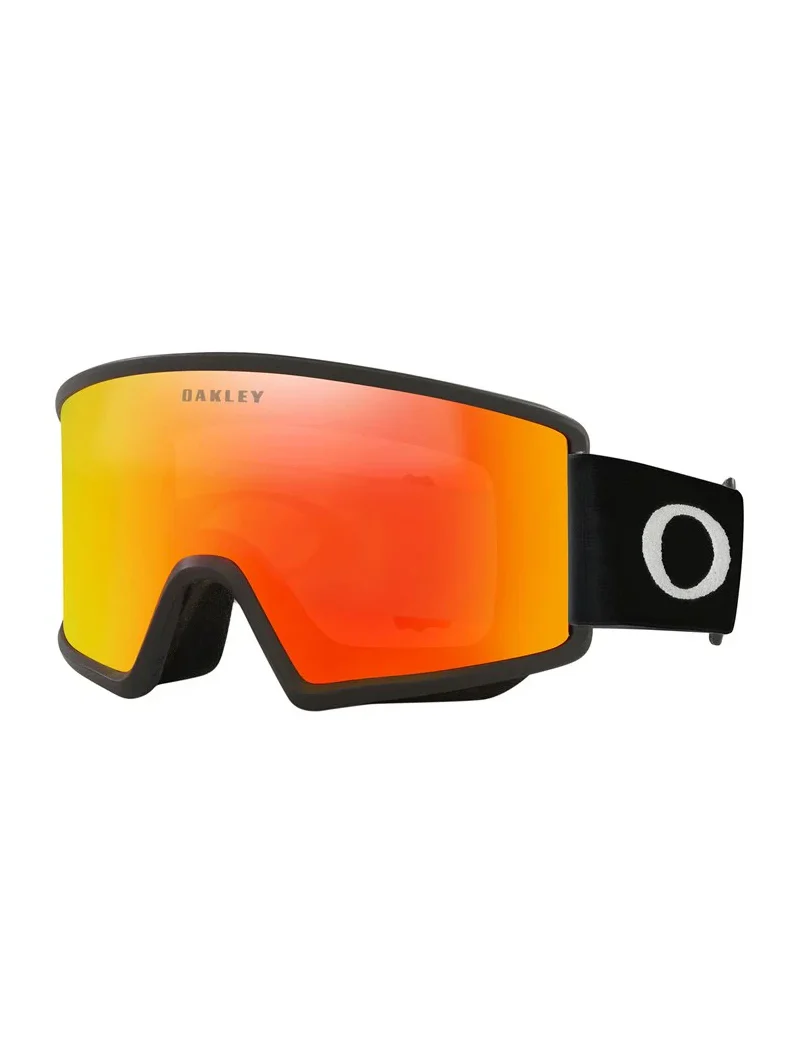 2026 Oakley Target Line L - Matte Black W/ Fire