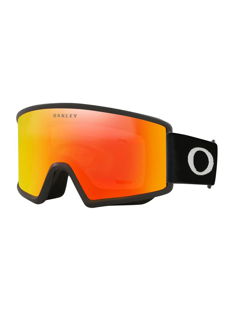 2026 Oakley Target Line M - Matte Black W/ Fire