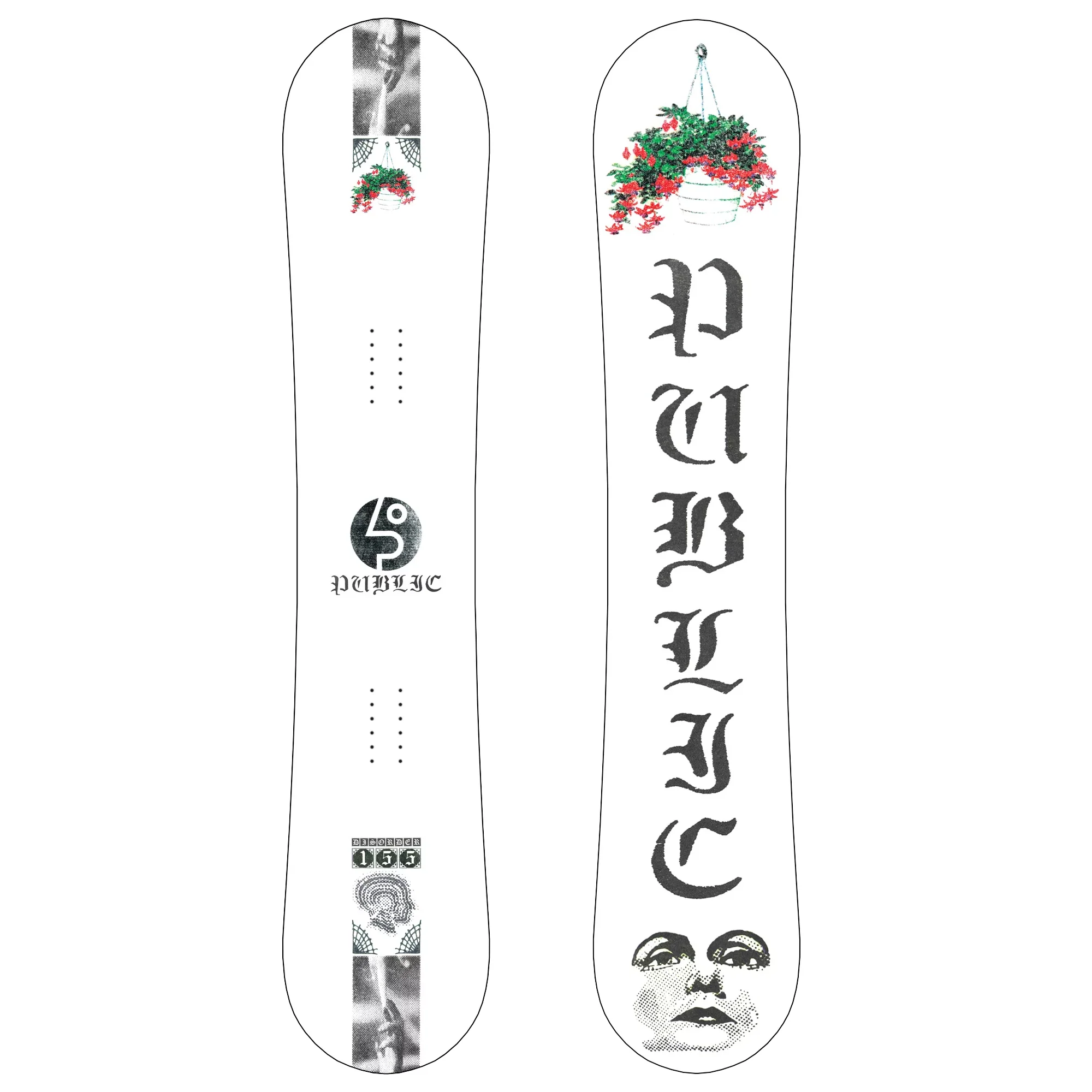 2026 Public Disorder Snowboard - 155 cm