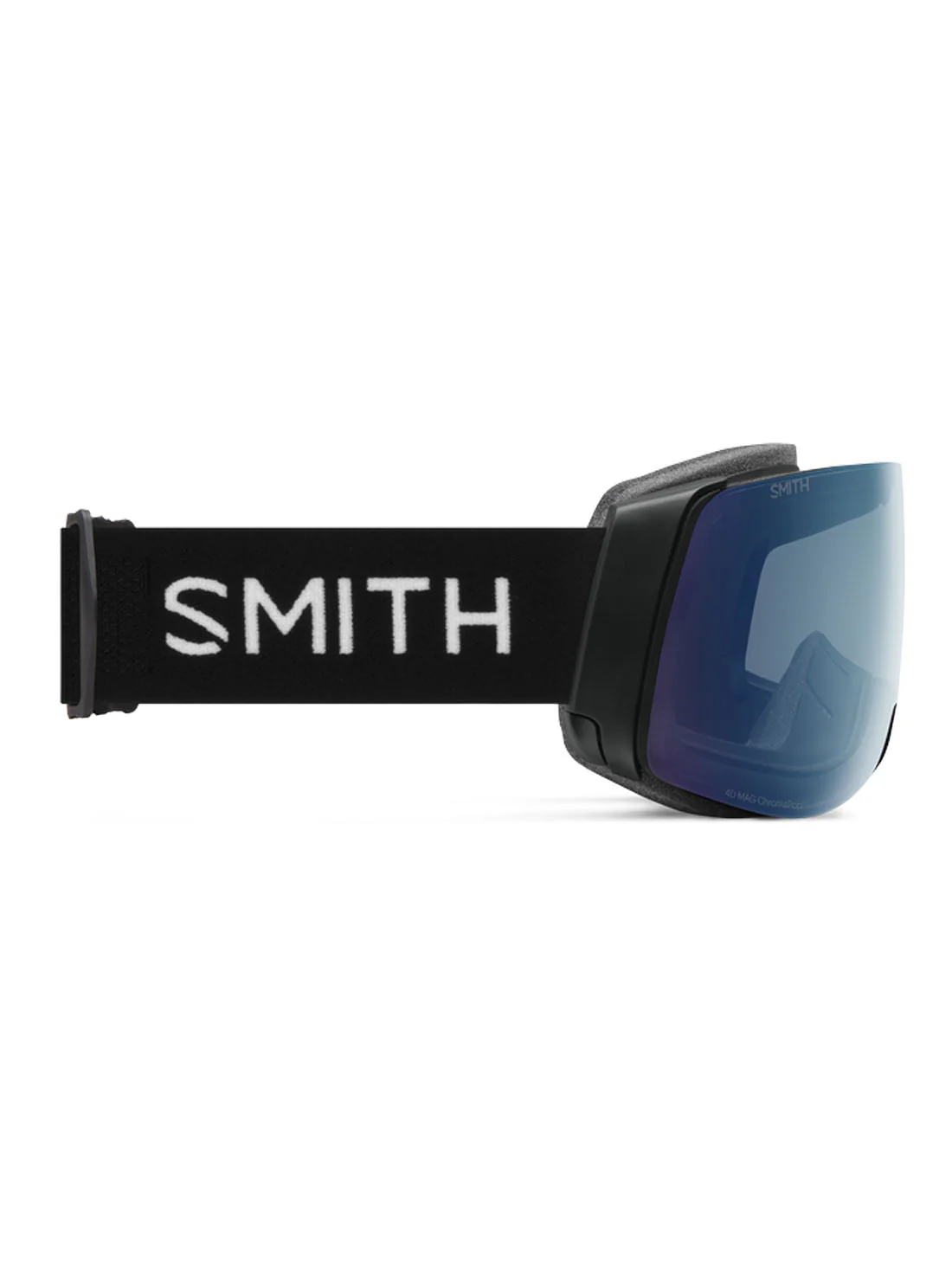 2026 Smith 4D Mag Goggles - Black / Everyday Blue Mirror Lens - Image 4