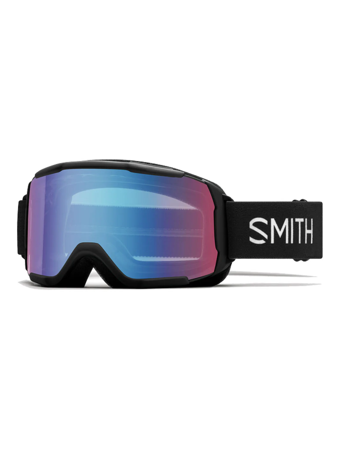 2026 Smith Daredevil JR Goggles - Black / Blue Sensor Mirror Lens