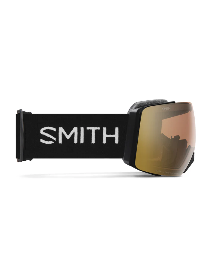 2026 Smith IO Mag XL Goggles - Black / Gold Mirror - Image 3
