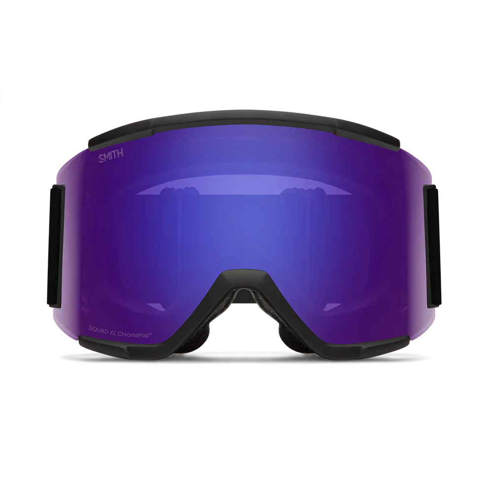 2026 Smith Squad XL Goggles - Black / Everyday Violet Mirror / Storm Amber - Image 3