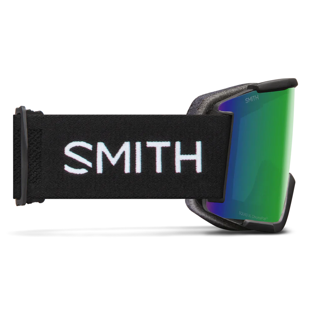 2026 Smith Squad XL Goggles - Black / Sun Green Mirror / Storm Rose Flash - Image 3