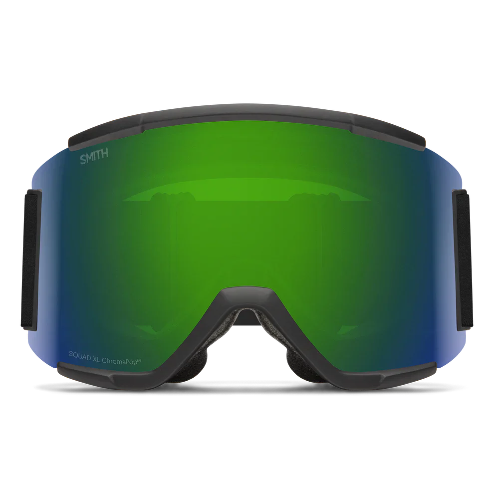 2026 Smith Squad XL Goggles - Black / Sun Green Mirror / Storm Rose Flash - Image 4