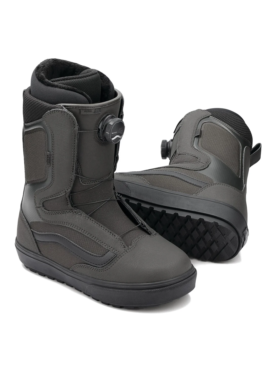 2026 Vans Aura OG Men's Snowboard Boot - Faded Black - Image 2