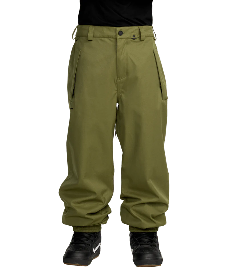 2026 Volcom Mens Arthur 20K Pant - Moss Green