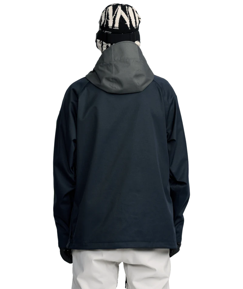 2026 Volcom Mens Hossegor 20K Pullover - Black - Image 2